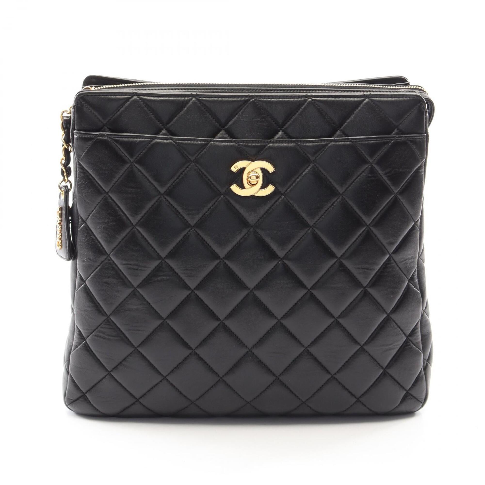 Chanel Black Leather Backpack (Pre-Owned)
