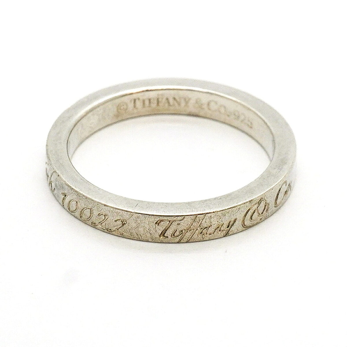 Tiffany Silver 925 Band Ring (Pre-Owned)