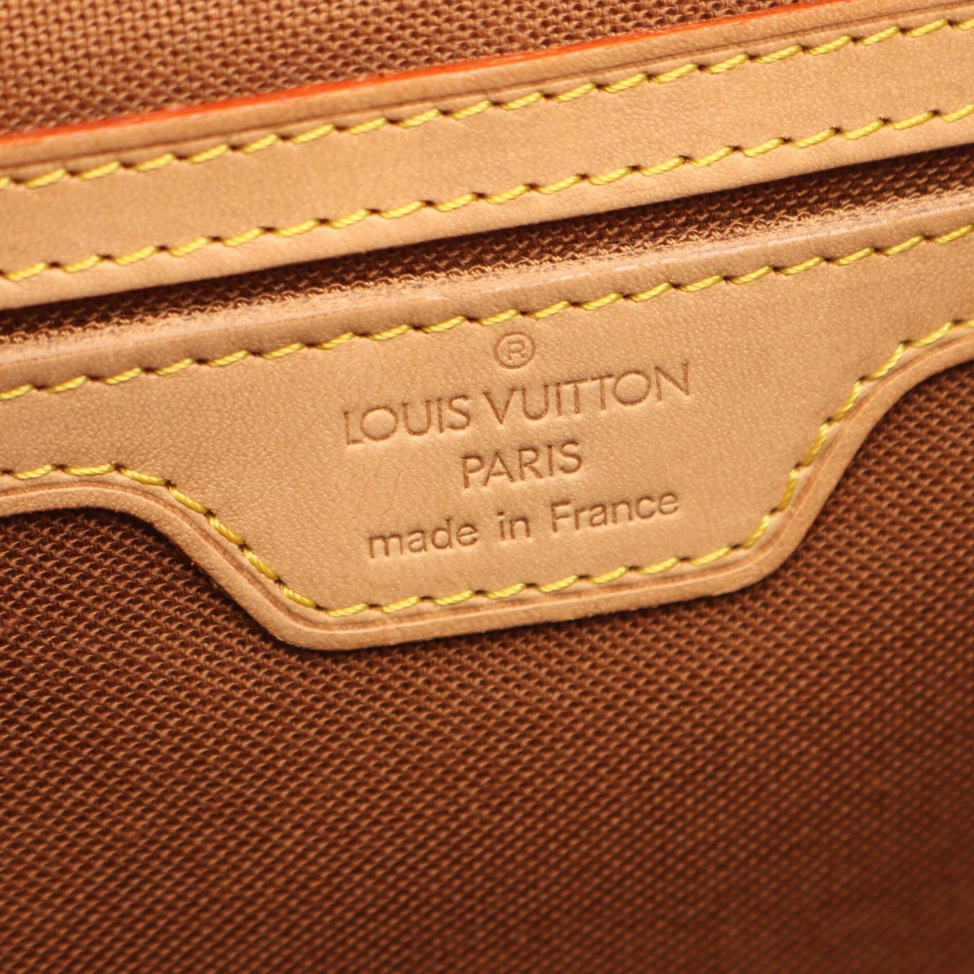 Louis Vuitton Brown Monogram Monogram Leather Backpack (Pre-Owned)
