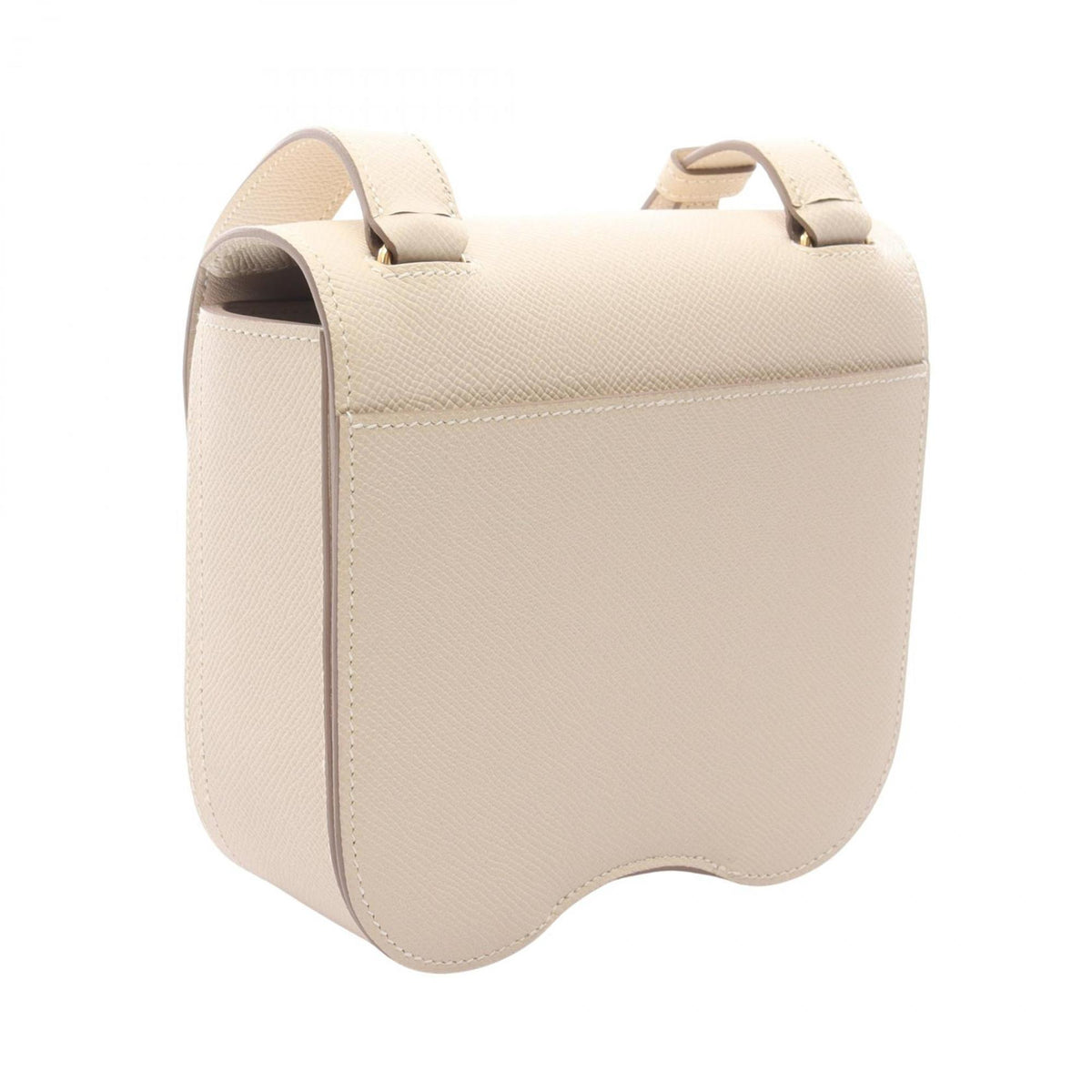 Hermes Ivory Epsom Leather Leather Handbag Shoulder Bag (Pre-Owned)