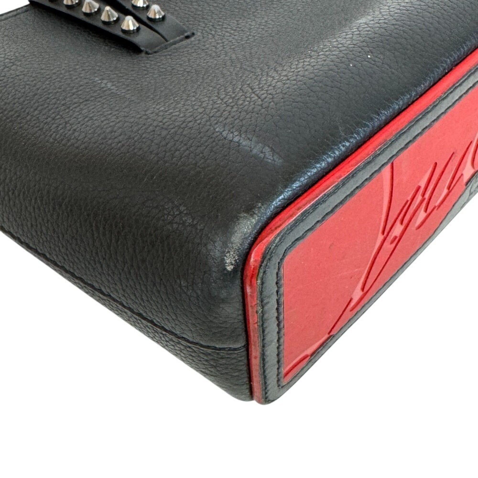 Christian Louboutin Black Leather Handbag (Pre-Owned)