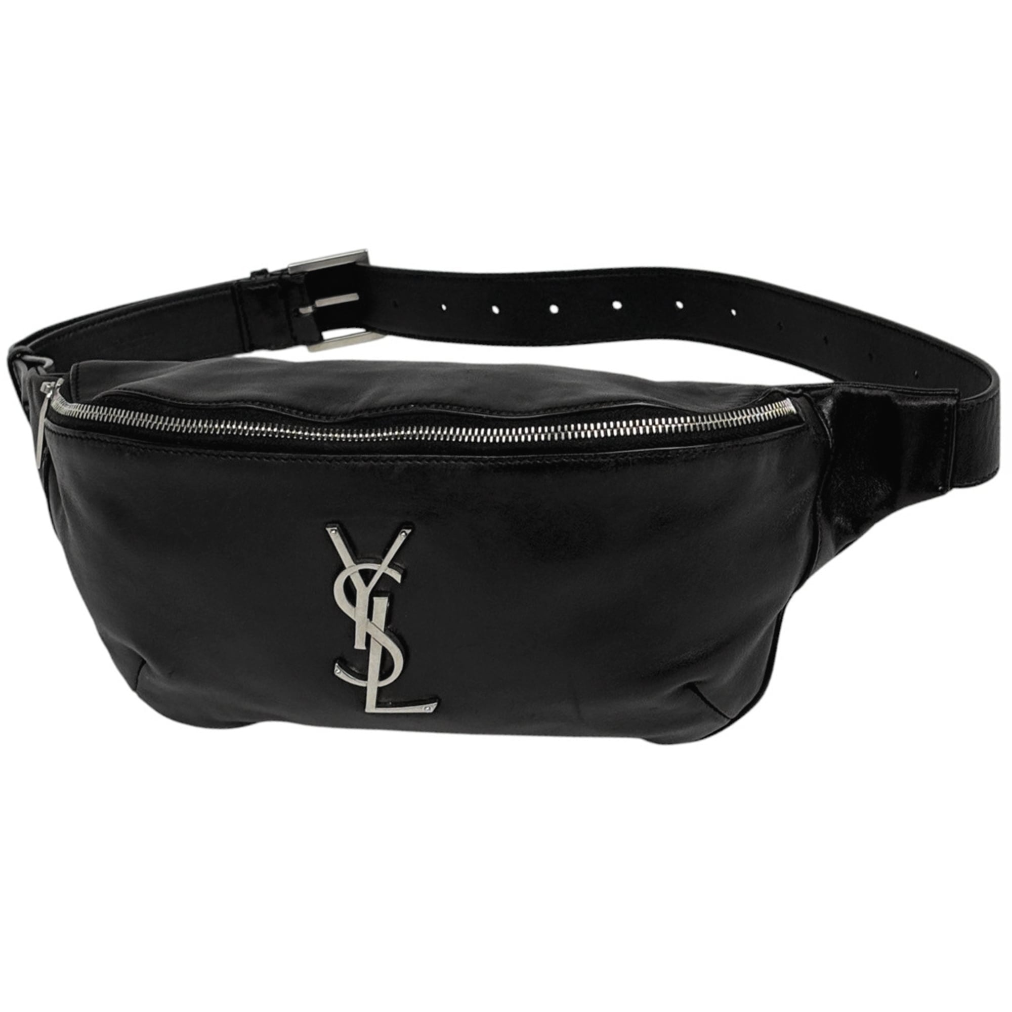 Saint Laurent Black Leather Sling Bag (Pre-Owned)