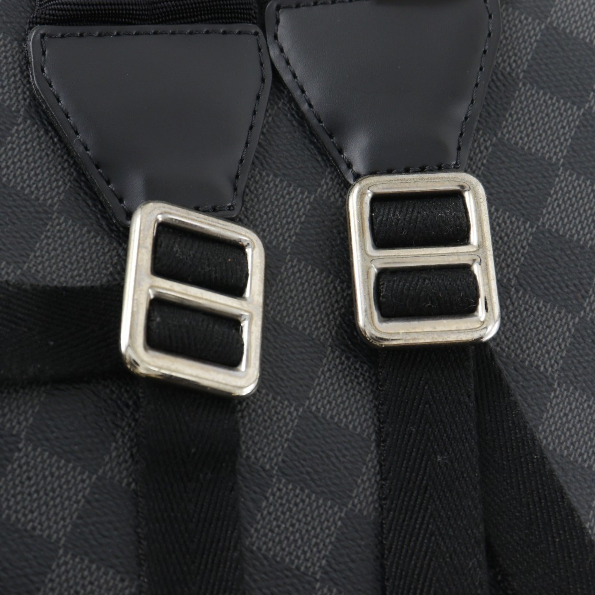 Louis Vuitton Black Damier Graphite Canvas Backpack (Pre-Owned)