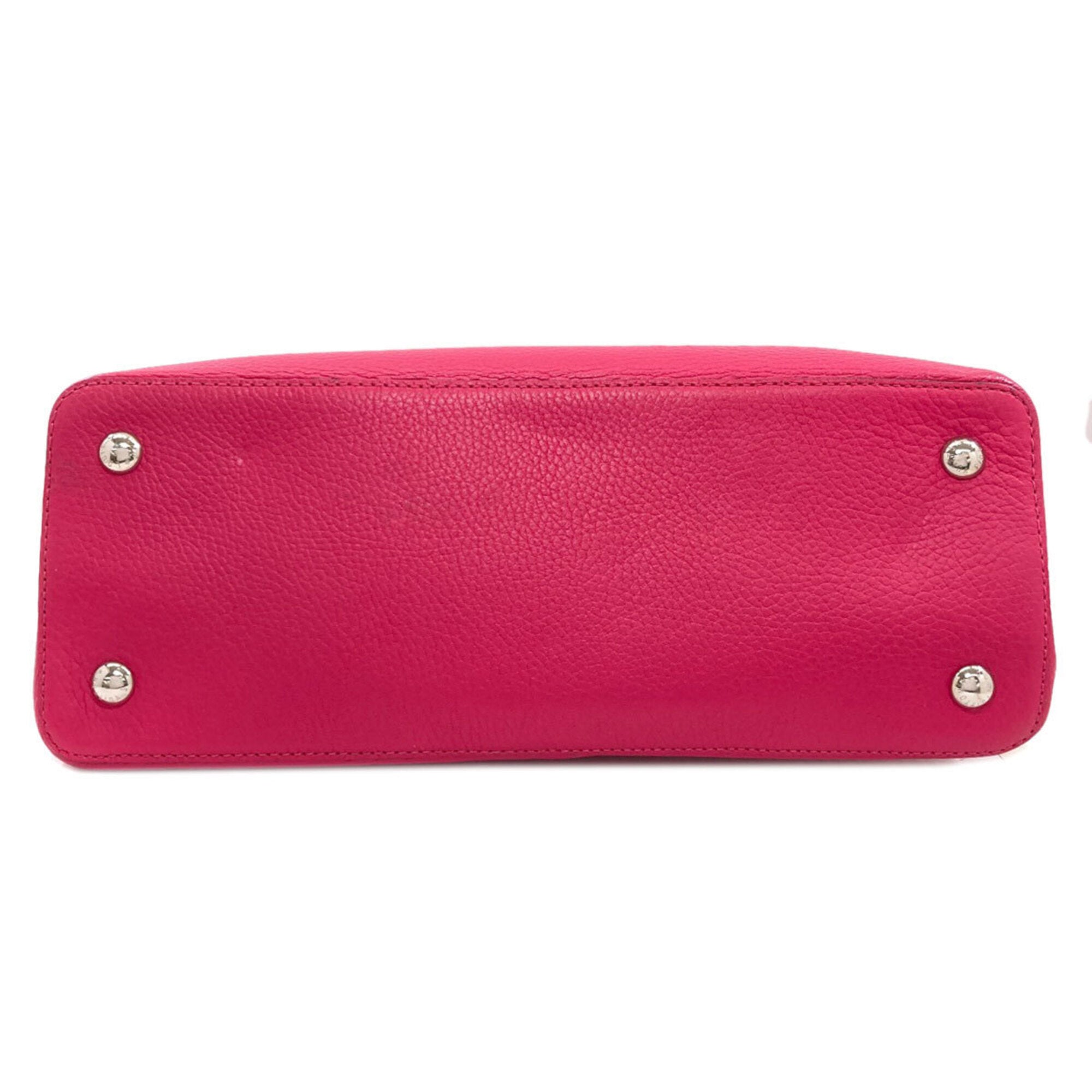 Louis Vuitton Pink Leather Handbag (Pre-Owned)