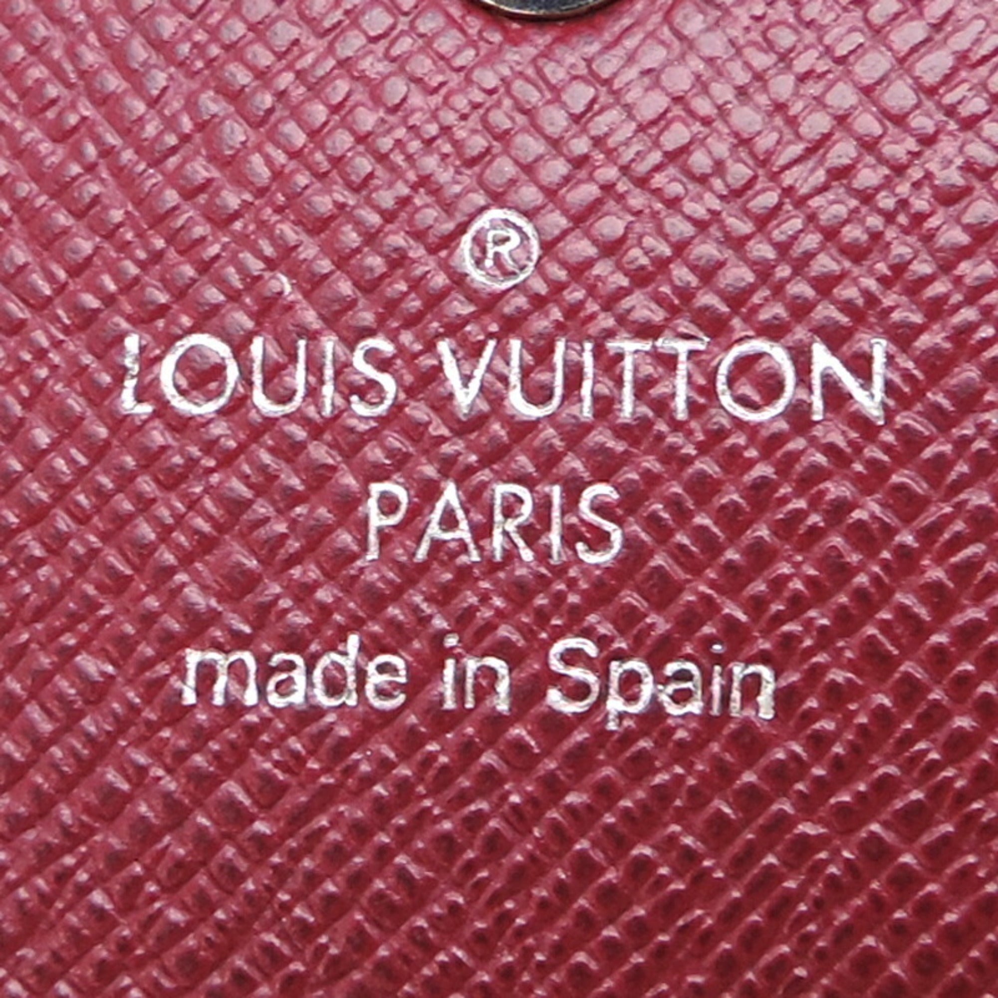 Louis Vuitton Fuchsia Pink Pink Epi Leather Long Wallet (Bi-Fold) (Pre-Owned)