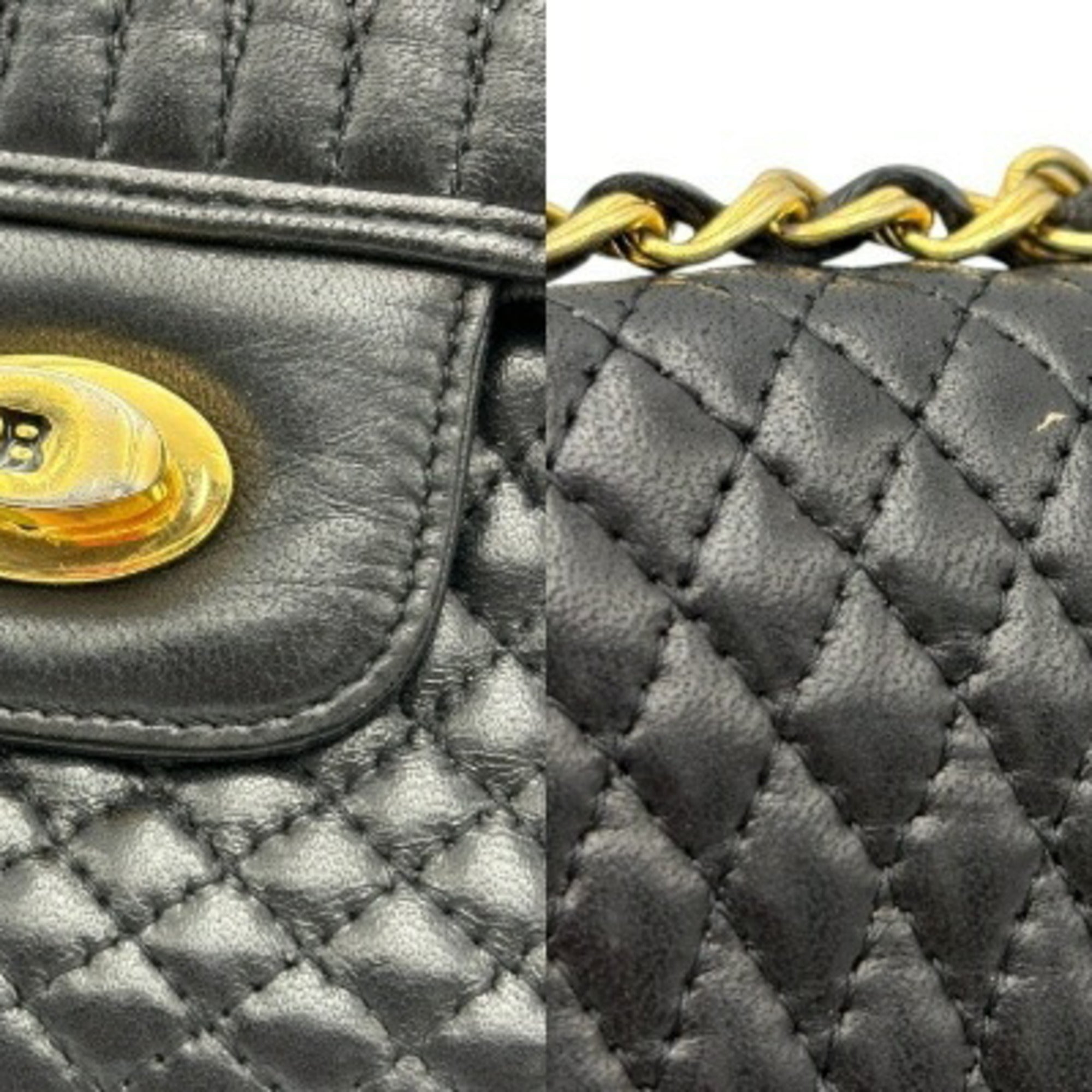 Bally Black Leather Shoulder Bag (Pre-Owned)