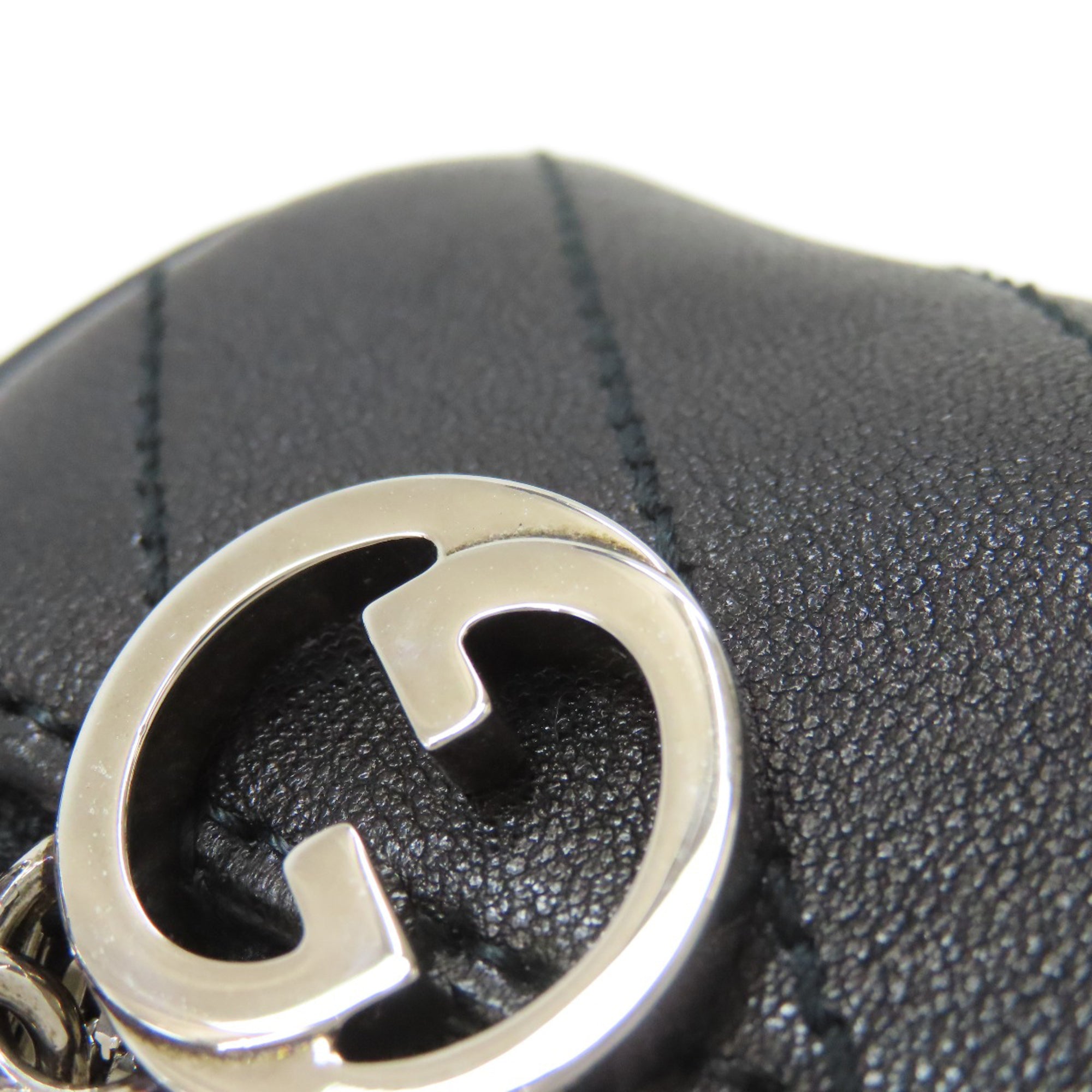 Gucci Black Leather Shoulder Bag (Pre-Owned)