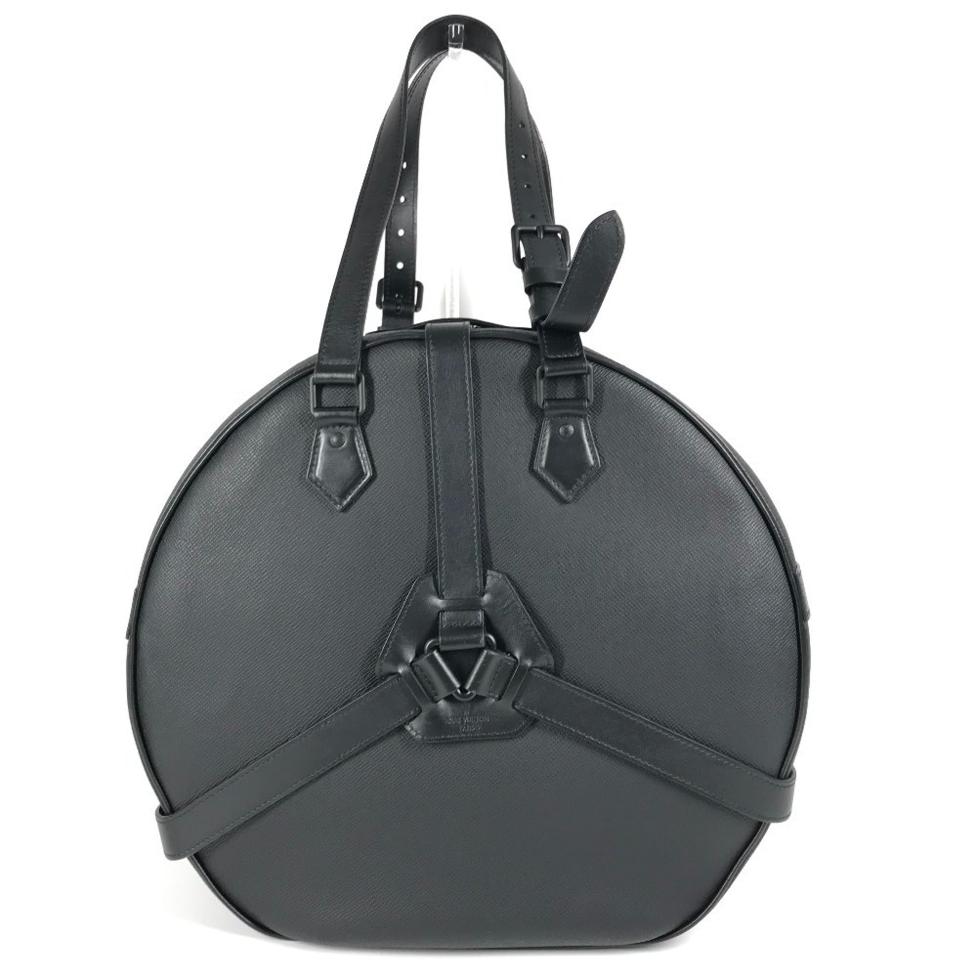 Louis Vuitton Taiga Ardoise Black Taiga Leather Pochette Shoulder Bag (Pre-Owned)