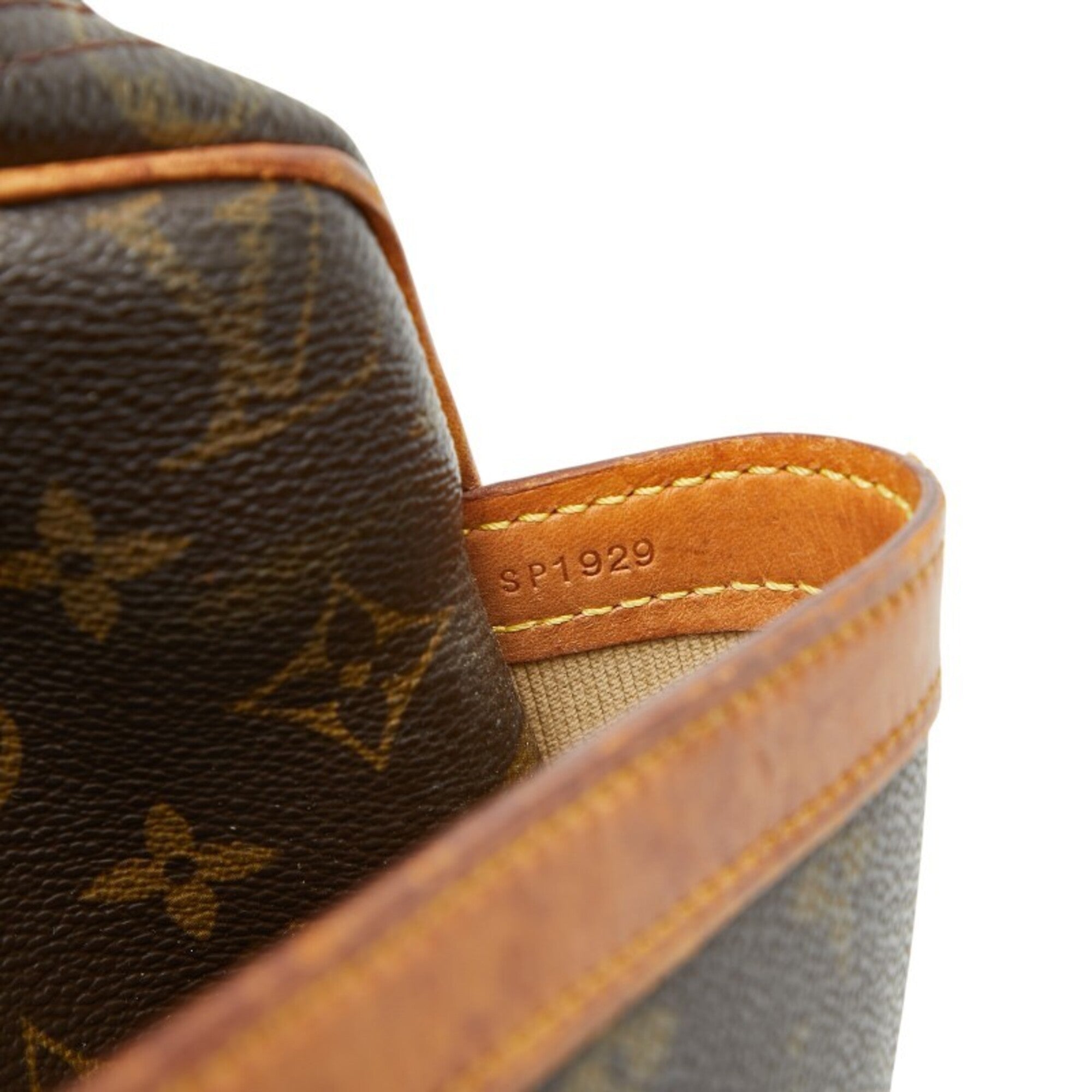 Louis Vuitton Brown Pvc Leather Shoulder Bag (Pre-Owned)