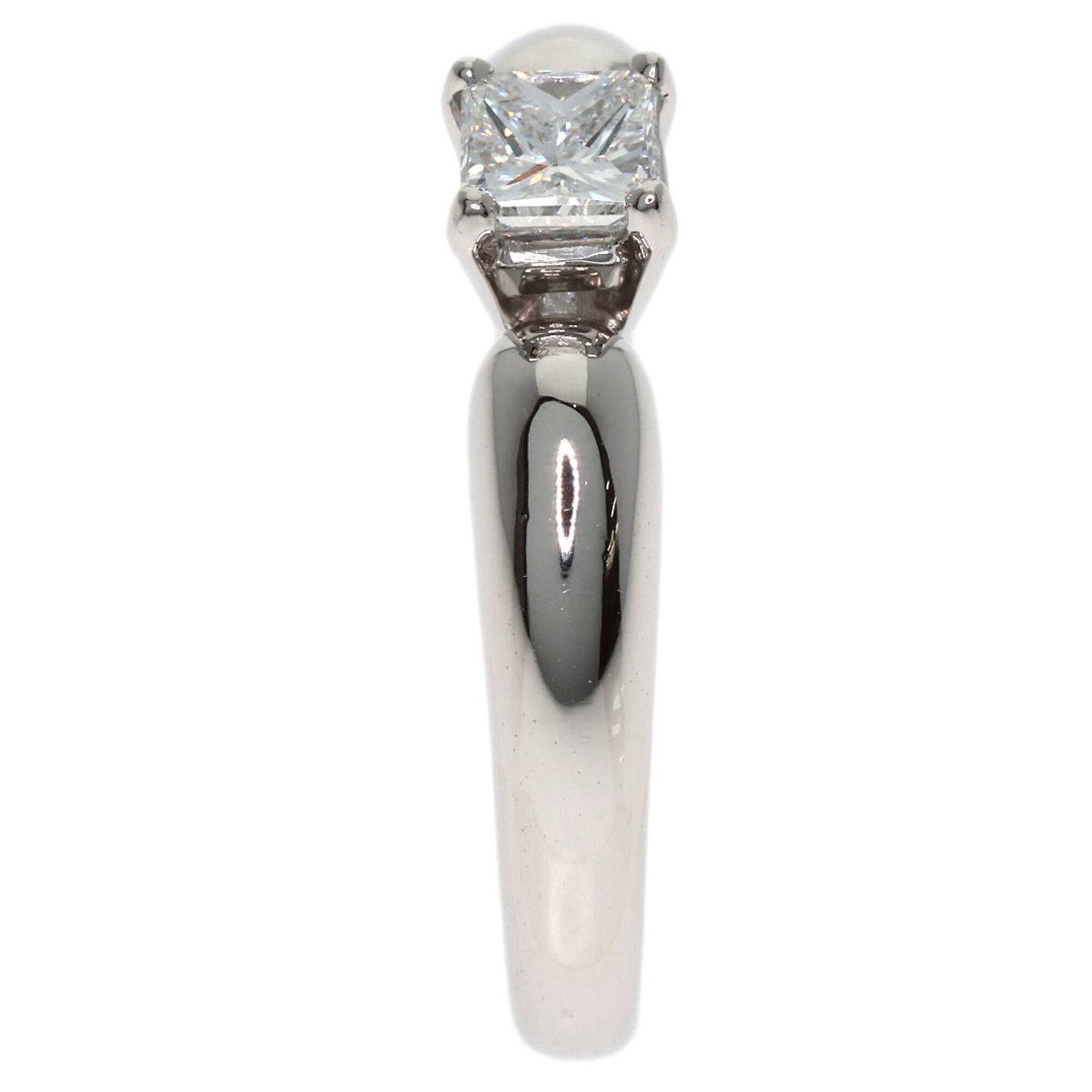 Van Cleef & Arpels Platinum 1000 Band Ring (Pre-Owned)