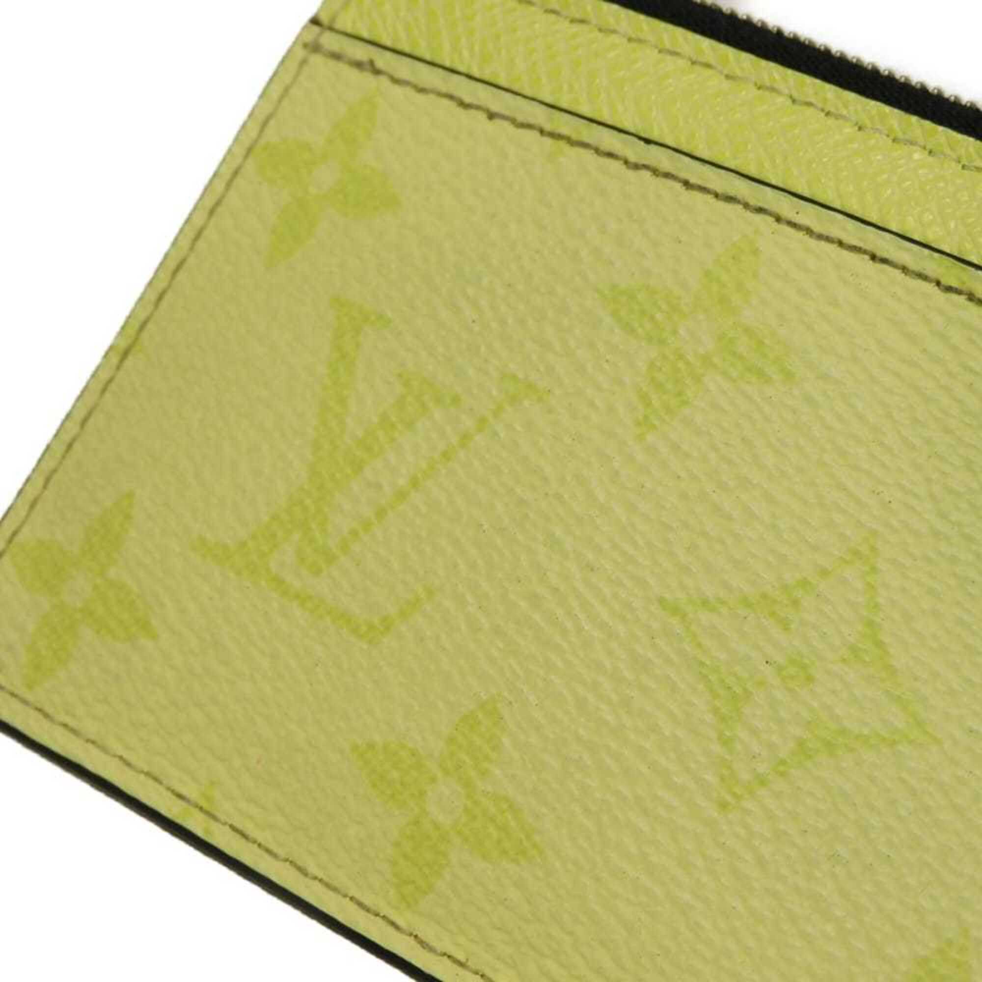 Louis Vuitton Yellow Taigarama Coin Purse/Coin Case (Pre-Owned)