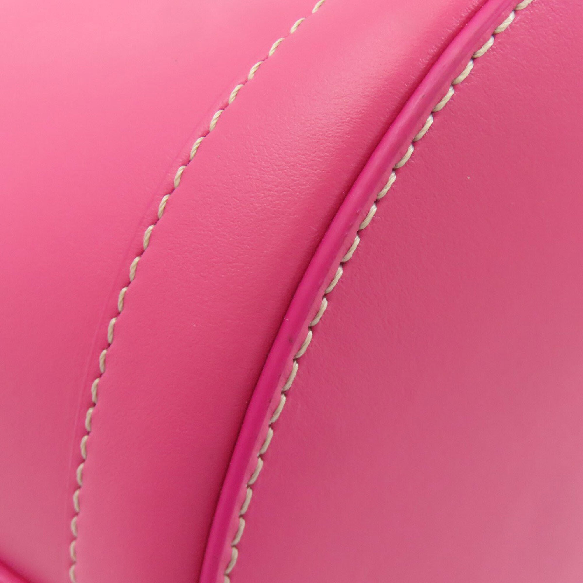 Marni Pink Leather Shoulder Bag (Pre-Owned)