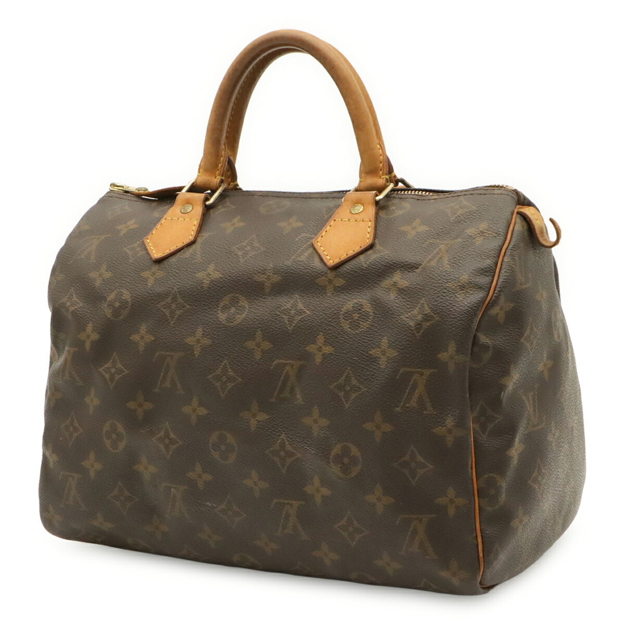 Louis Vuitton Brown Monogram Canvas Pvc Coated Canvas Handbag (Pre-Owned)