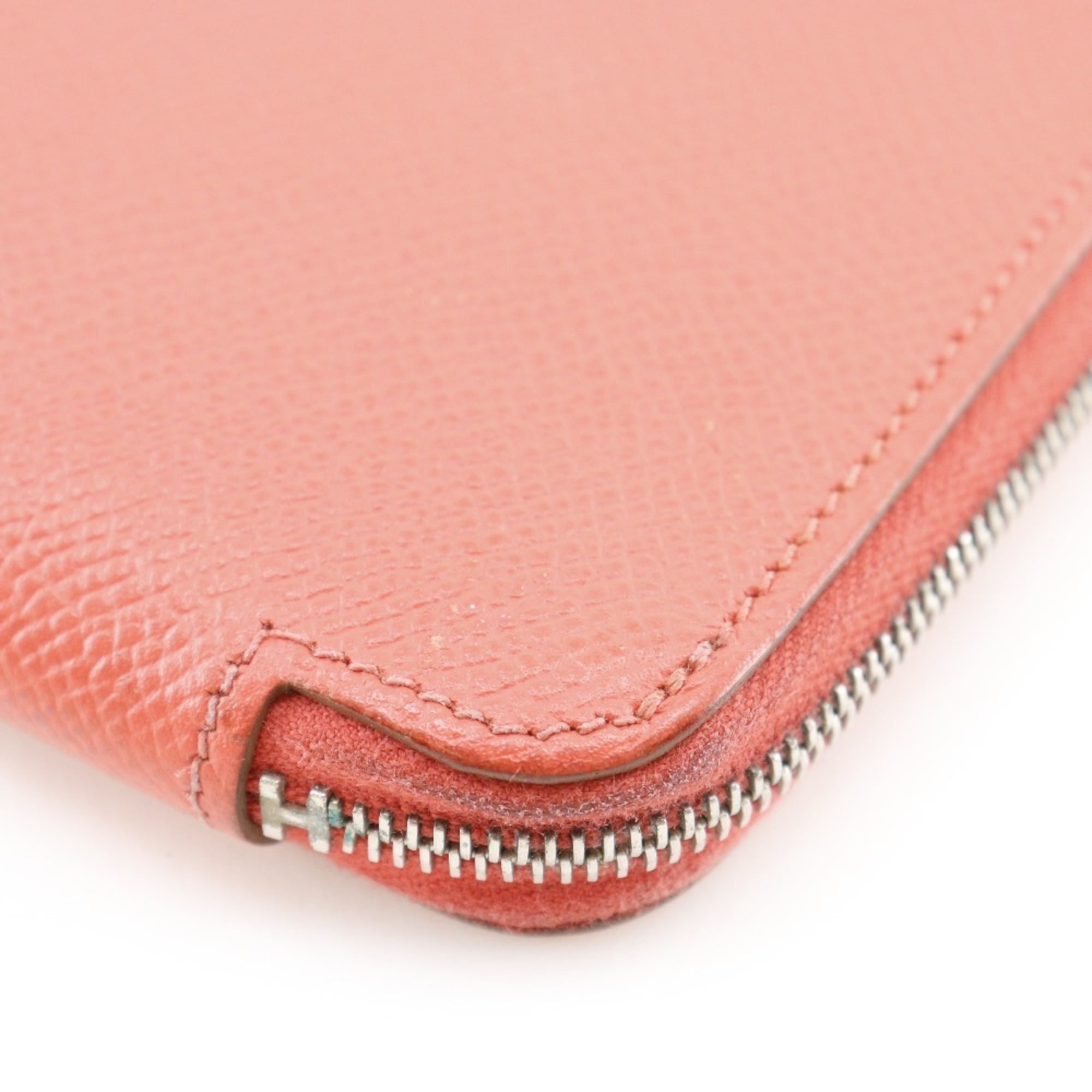 Hermes Pink Rose Jaipur Epsom Leather Long Wallet (Bi-Fold) (Pre-Owned)