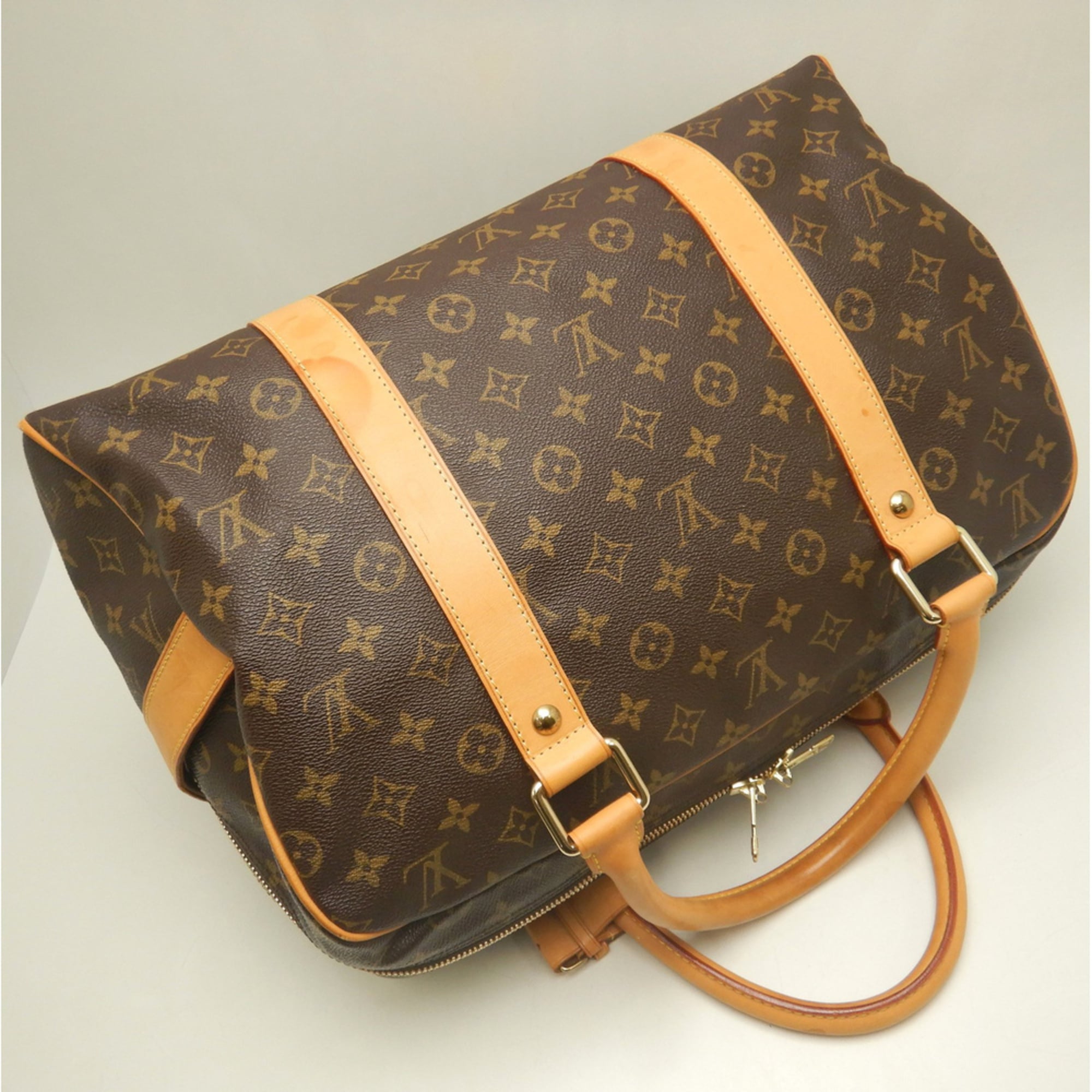 Louis Vuitton Monogram Brown Monogram Boston Bag (Pre-Owned)