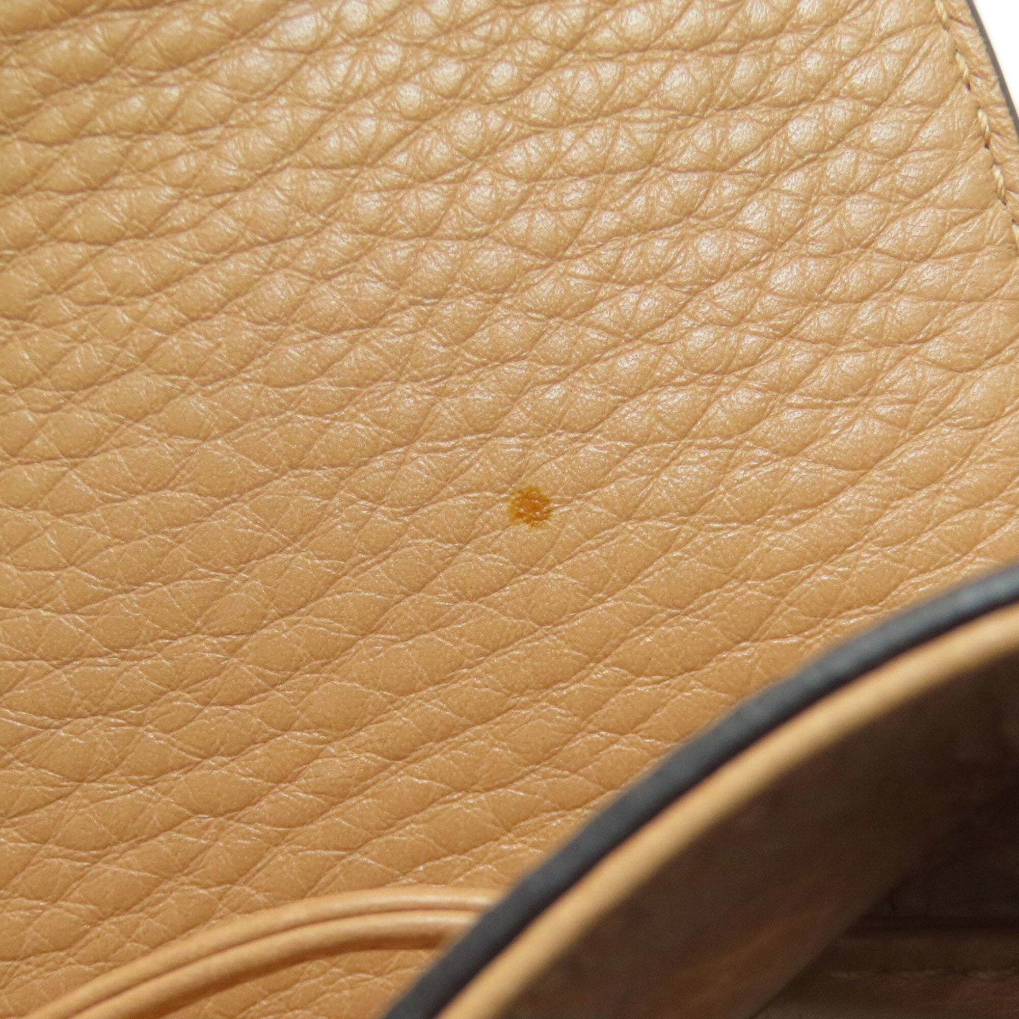 Gucci Beige Leather Backpack (Pre-Owned)