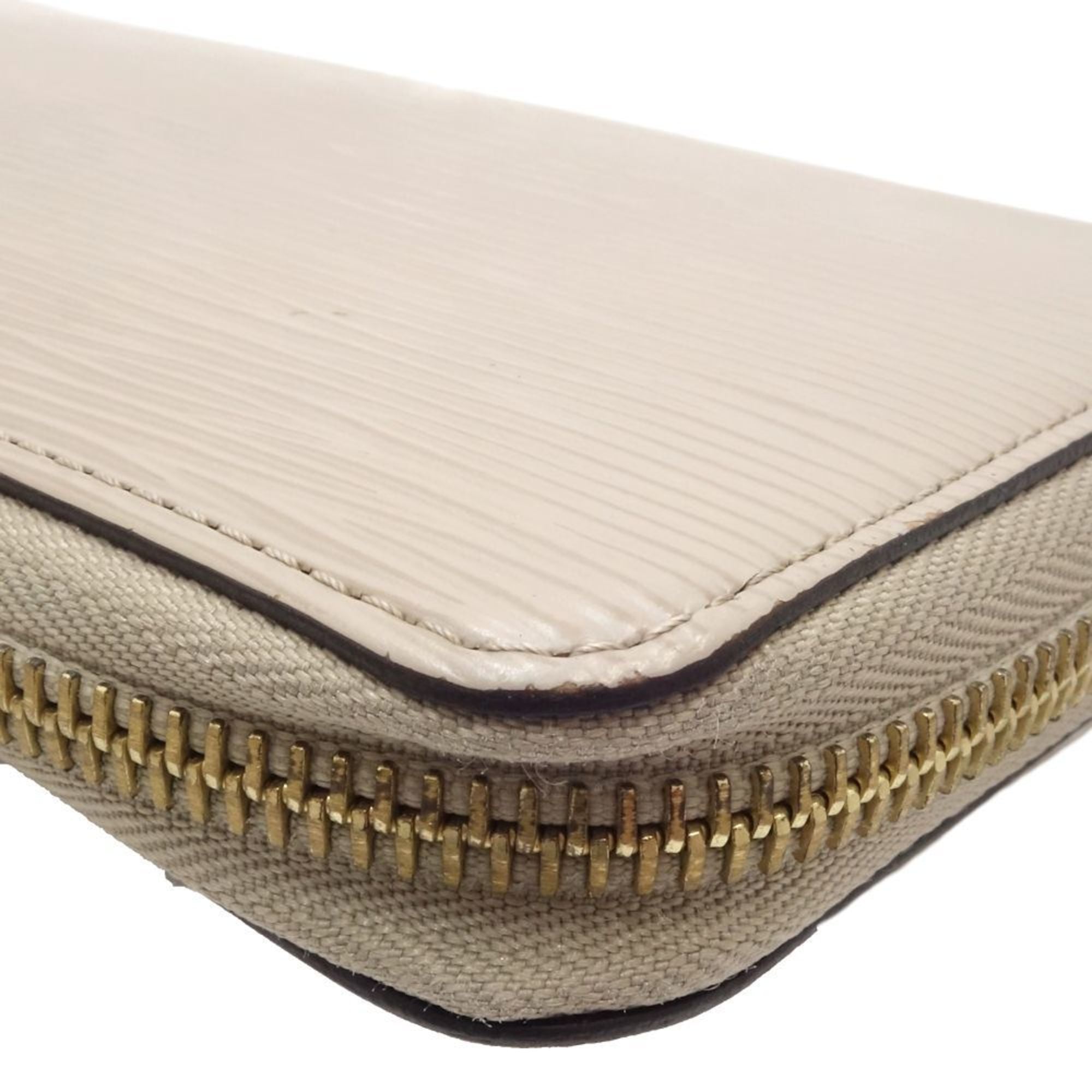 Louis Vuitton Galle Leather Long Wallet (Bi-Fold) (Pre-Owned)