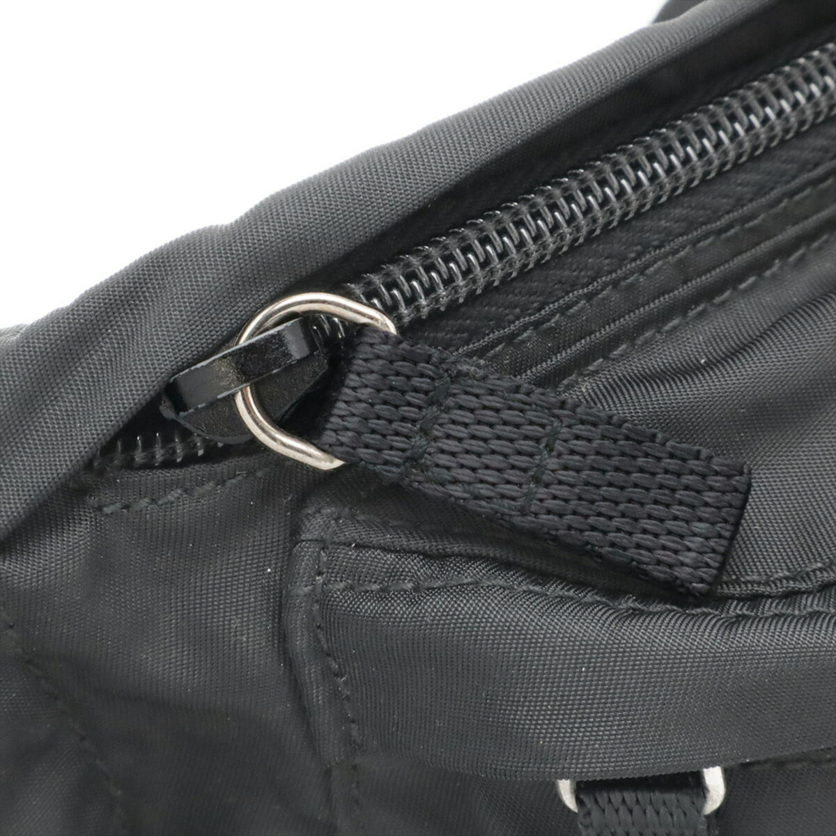 Prada Black Nylon Fanny Pack Sling Bag (Pre-Owned)