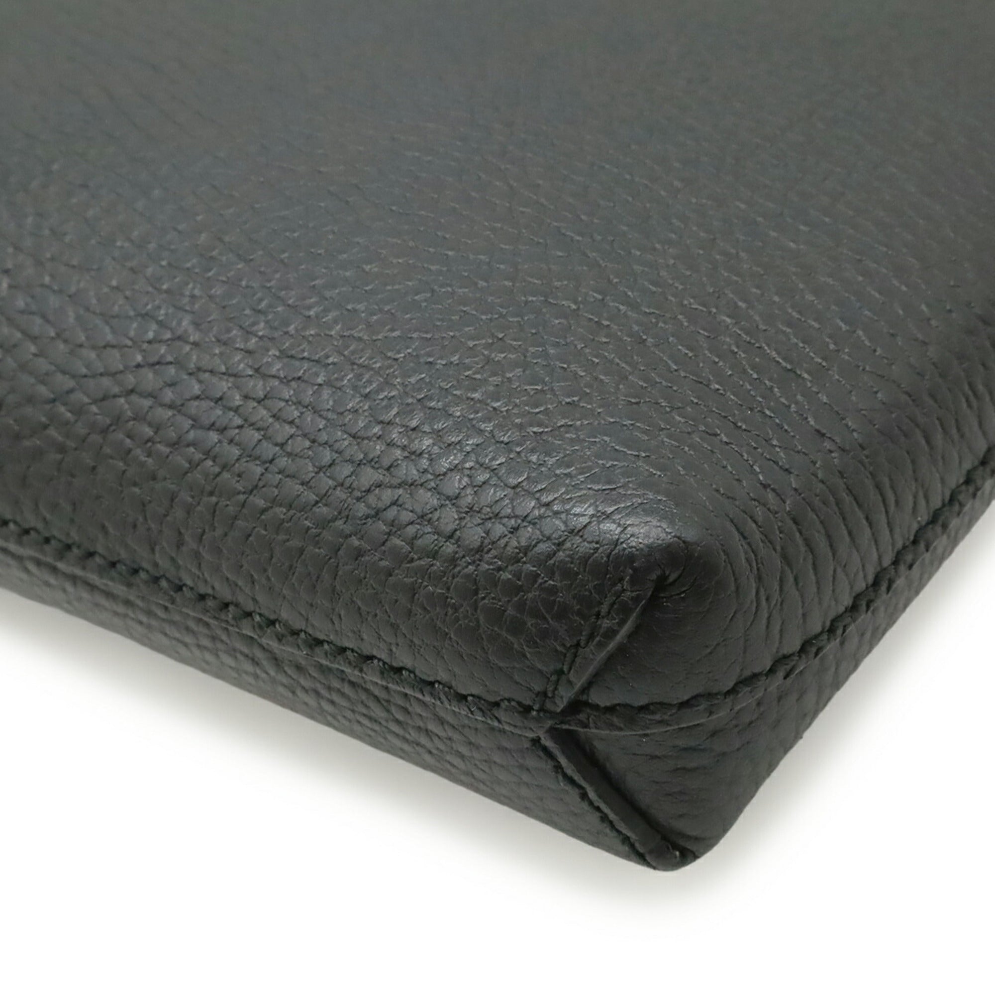Gucci Black Leather Clutch Bag (Pre-Owned)