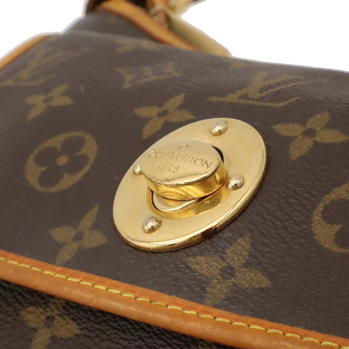 Louis Vuitton Brown Monogram Shoulder Bag (Pre-Owned)