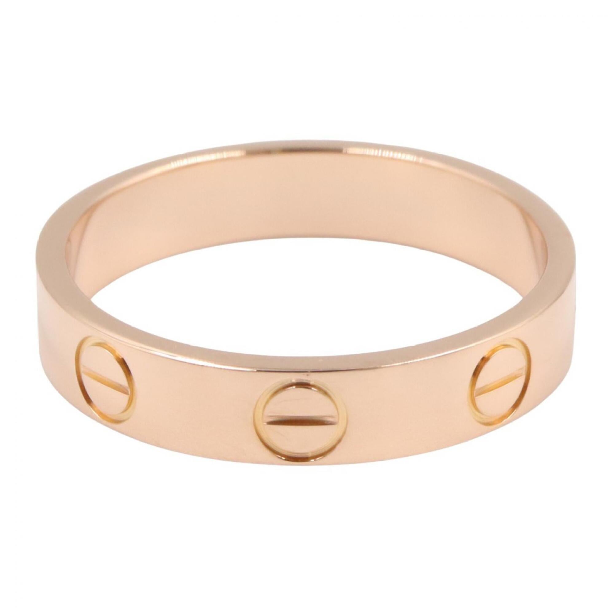 Cartier Gold Pink Gold (18K) Band Ring (Pre-Owned)