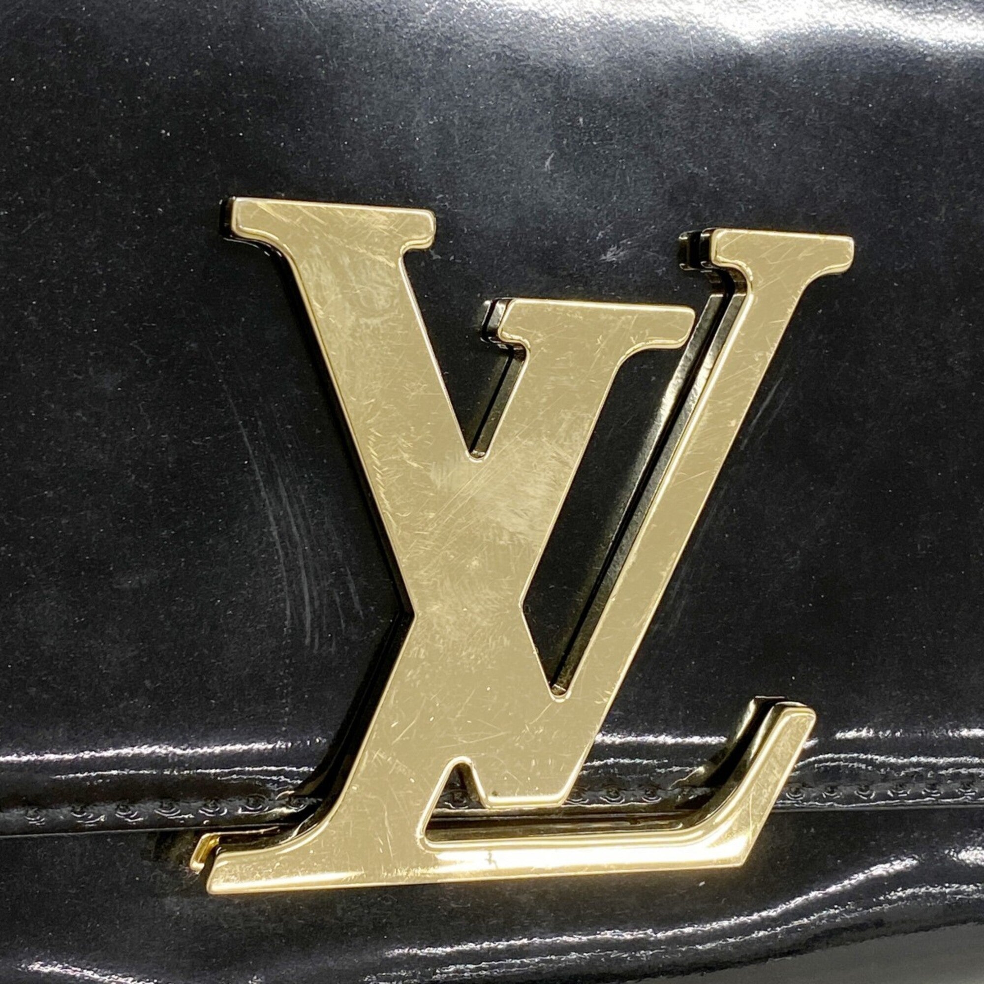 Louis Vuitton Black Clutch Bag (Pre-Owned)