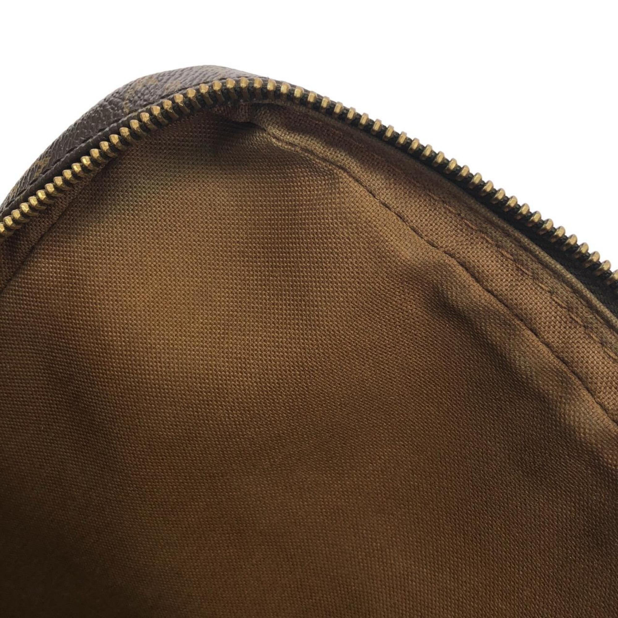 Louis Vuitton Marron Coated Canvas Shoulder Bag (Pre-Owned)