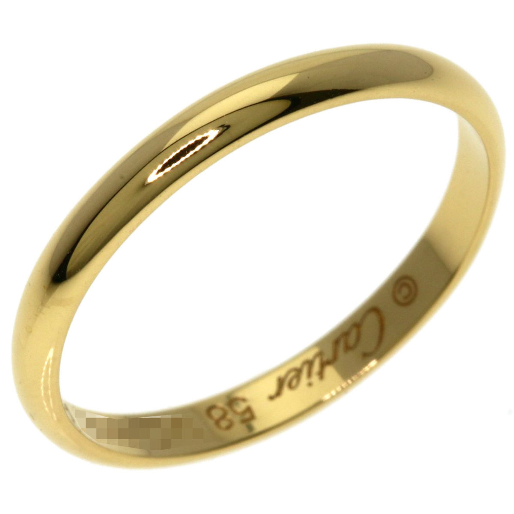 Cartier Yellow Gold (18K) Band Ring (Pre-Owned)