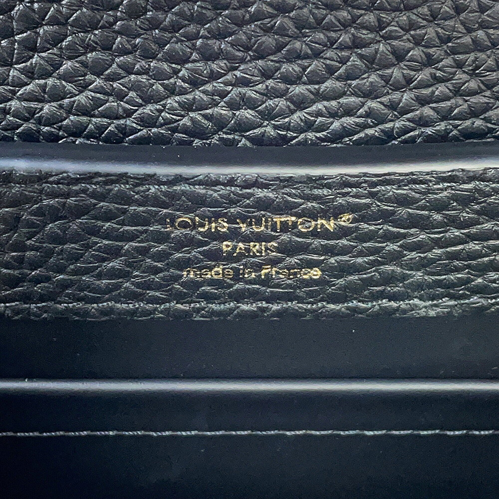 Louis Vuitton Black Noir Exotic Leather Handbag (Pre-Owned)