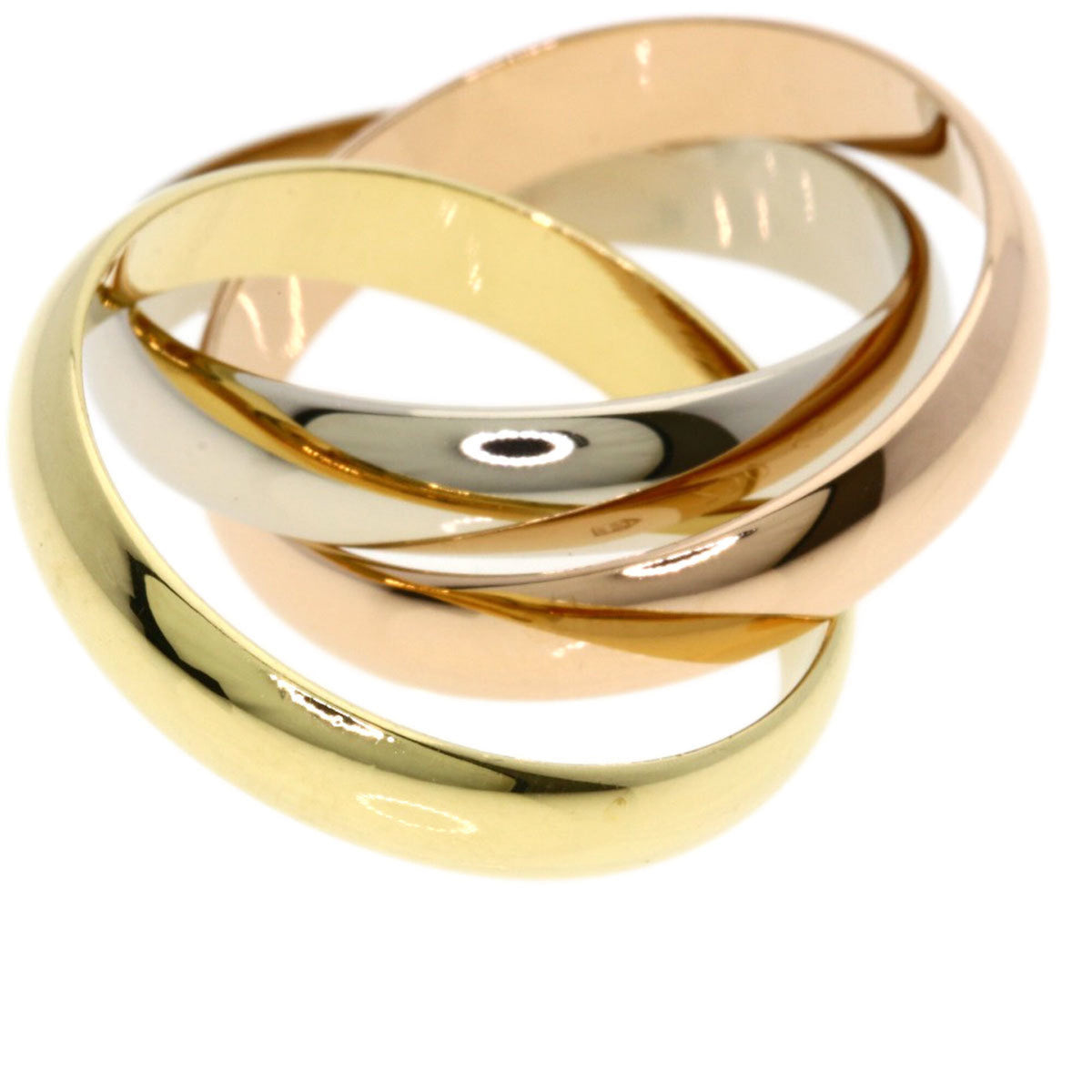 Cartier Yellow Gold (18K) Pink Gold (18K) White Gold (18K) Band Ring (Pre-Owned)