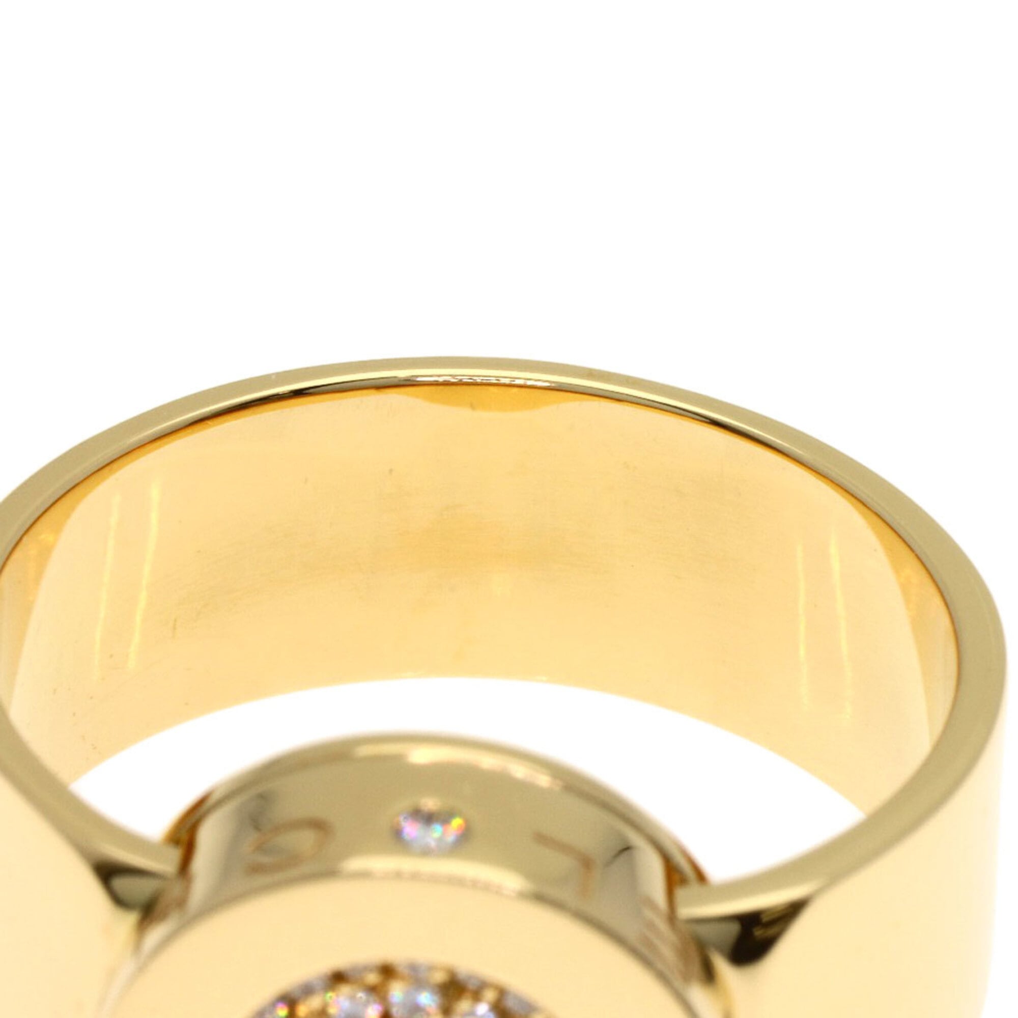 Chanel Gold Yellow Gold (18K) Band Ring (Pre-Owned)