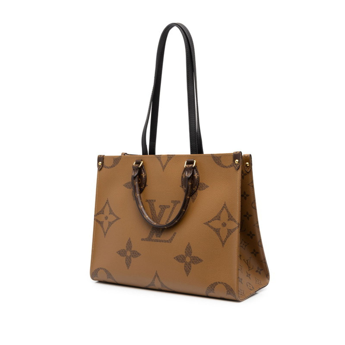 Louis Vuitton Brown Pvc Leather Handbag Shoulder Bag (Pre-Owned)