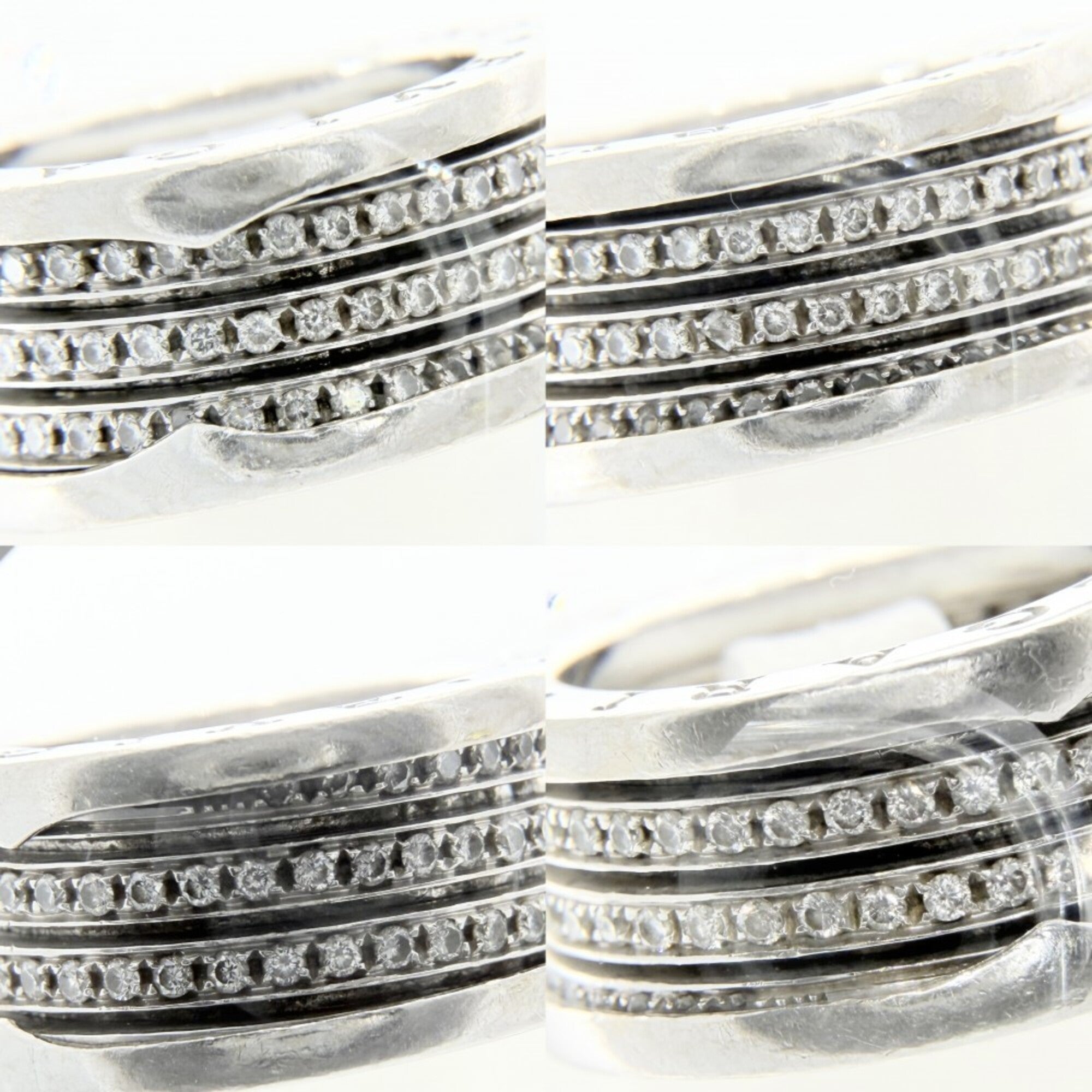 Bvlgari White Gold (18K) Band Ring (Pre-Owned)
