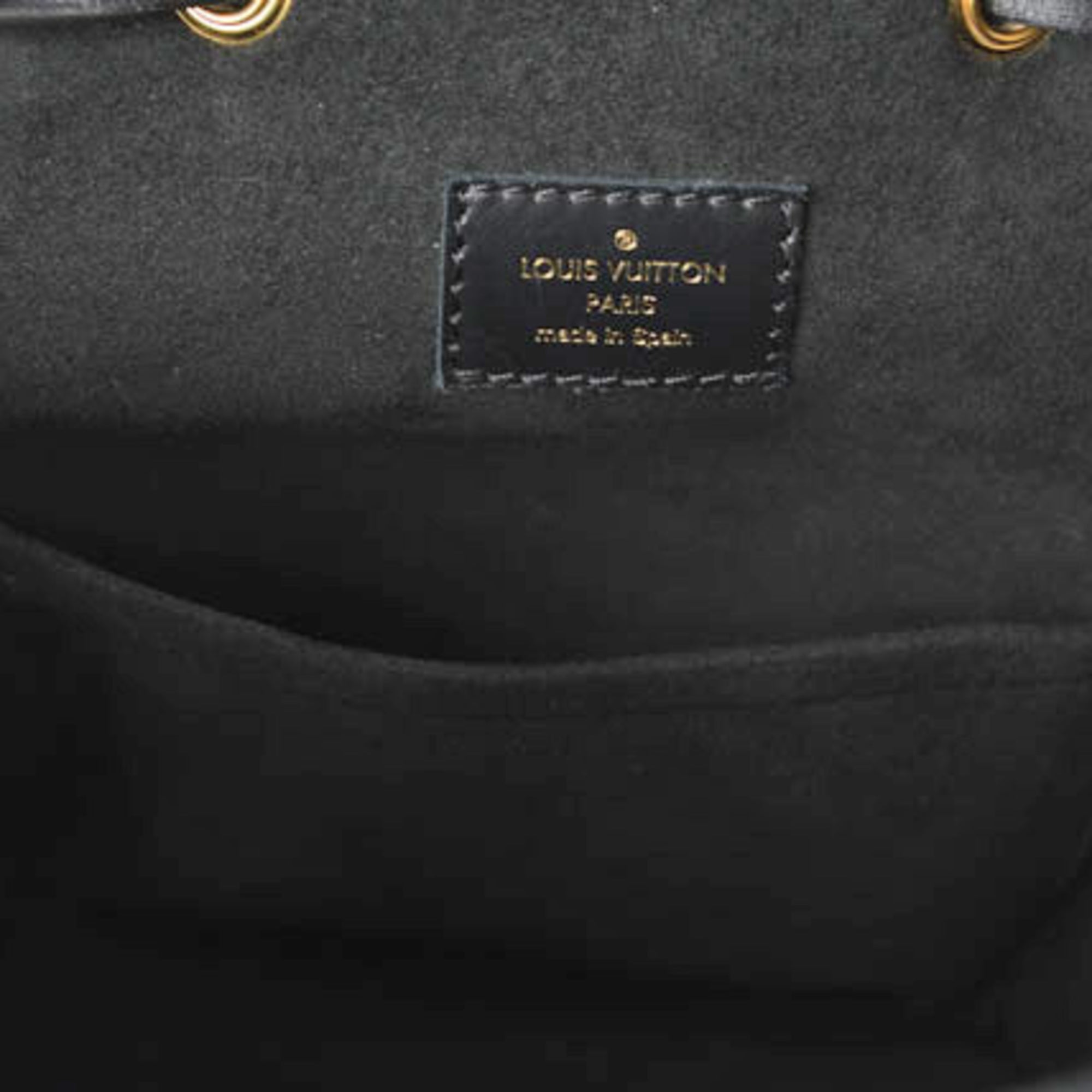 Louis Vuitton Black Monogram Empreinte Leather Backpack (Pre-Owned)