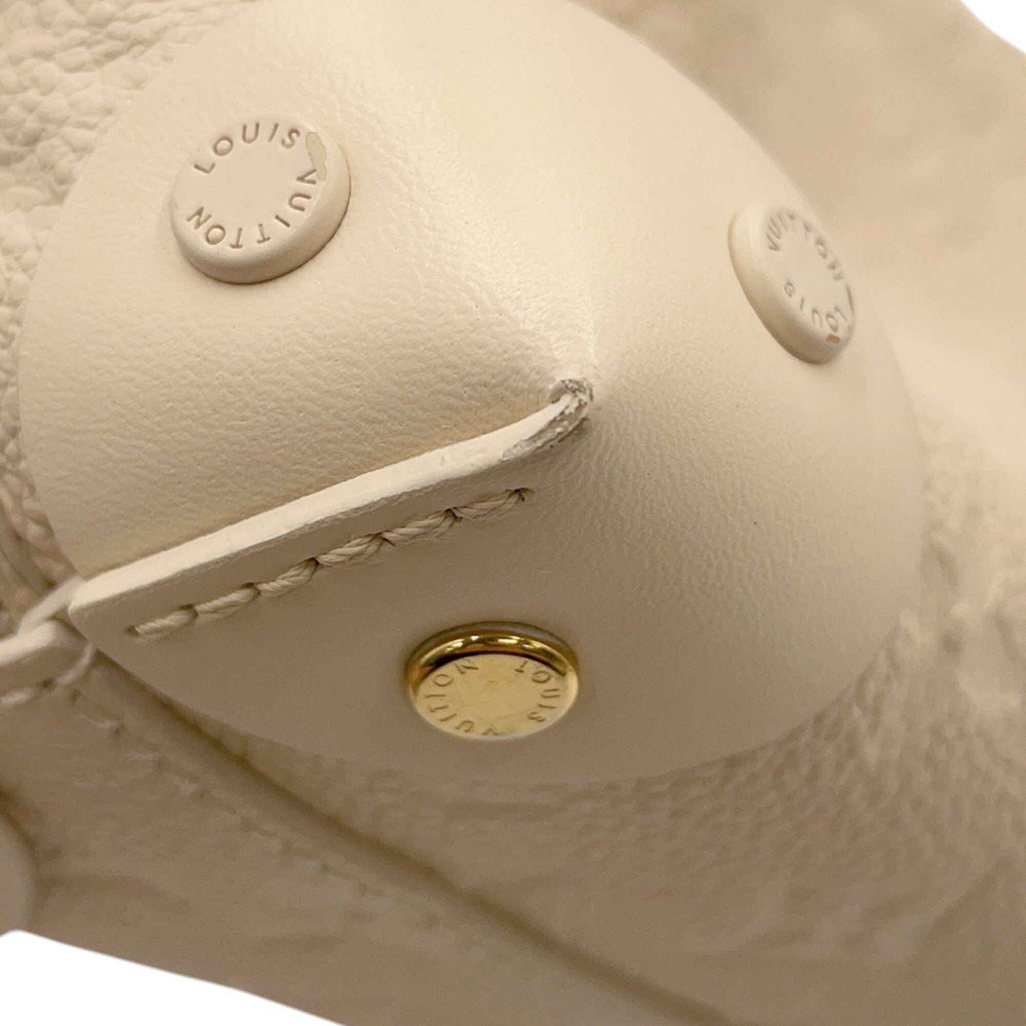 Louis Vuitton White Monogram Empreinte Handbag Shoulder Bag (Pre-Owned)