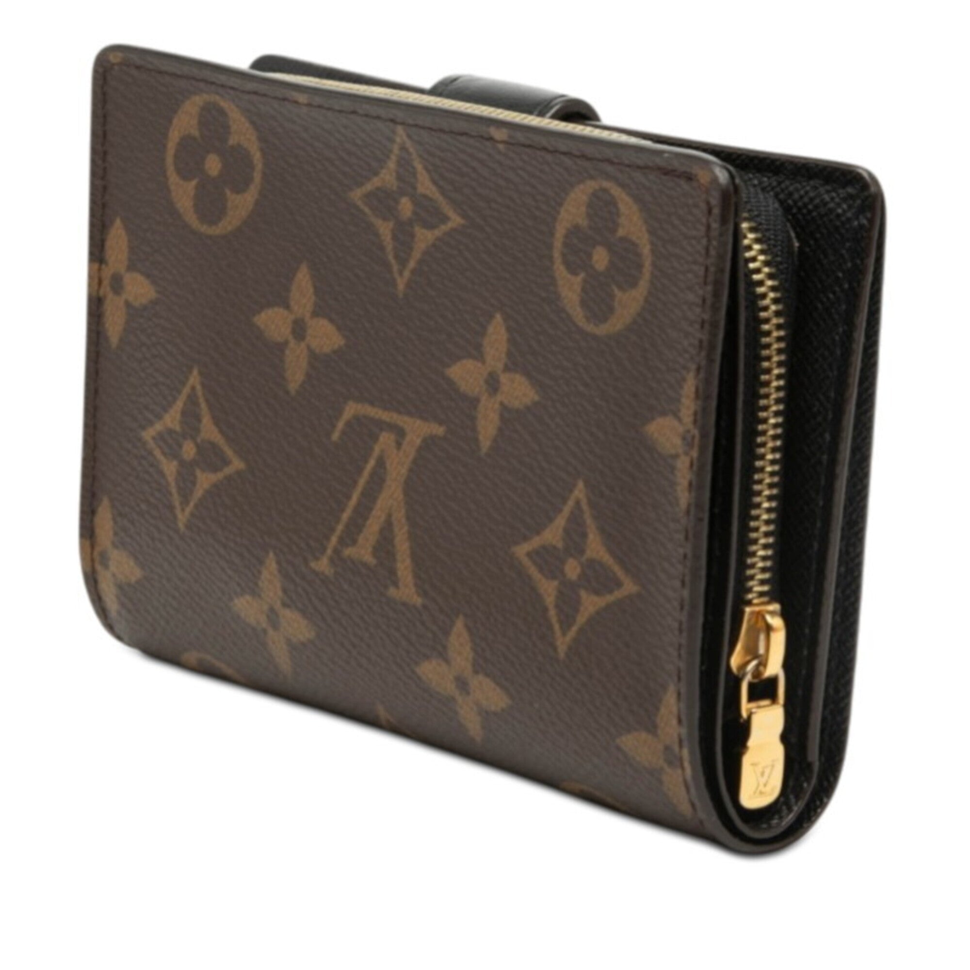 Louis Vuitton Marron Pvc Leather Wallet (Bi-Fold) (Pre-Owned)
