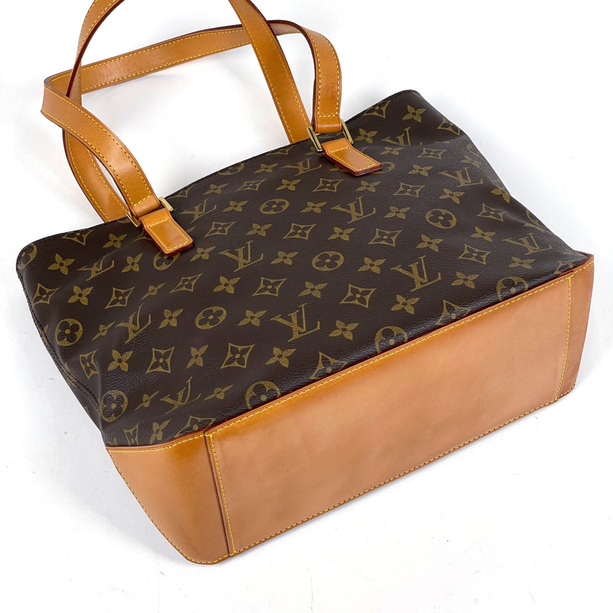 Louis Vuitton Brown Monogram Shoulder Bag Tote Bag (Pre-Owned)