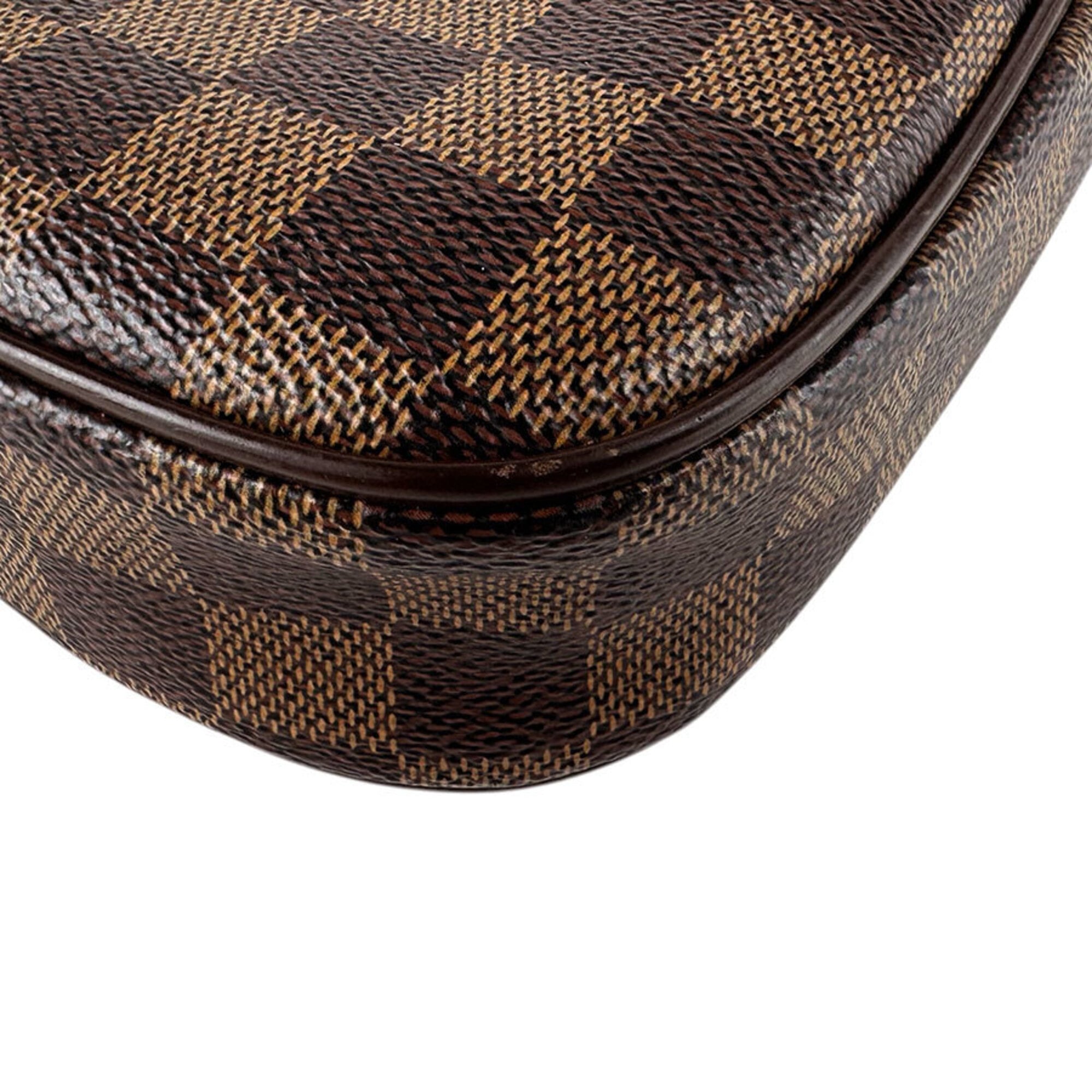 Louis Vuitton Brown Damier Canvas Damier Canvas Pochette Sling Bag (Pre-Owned)