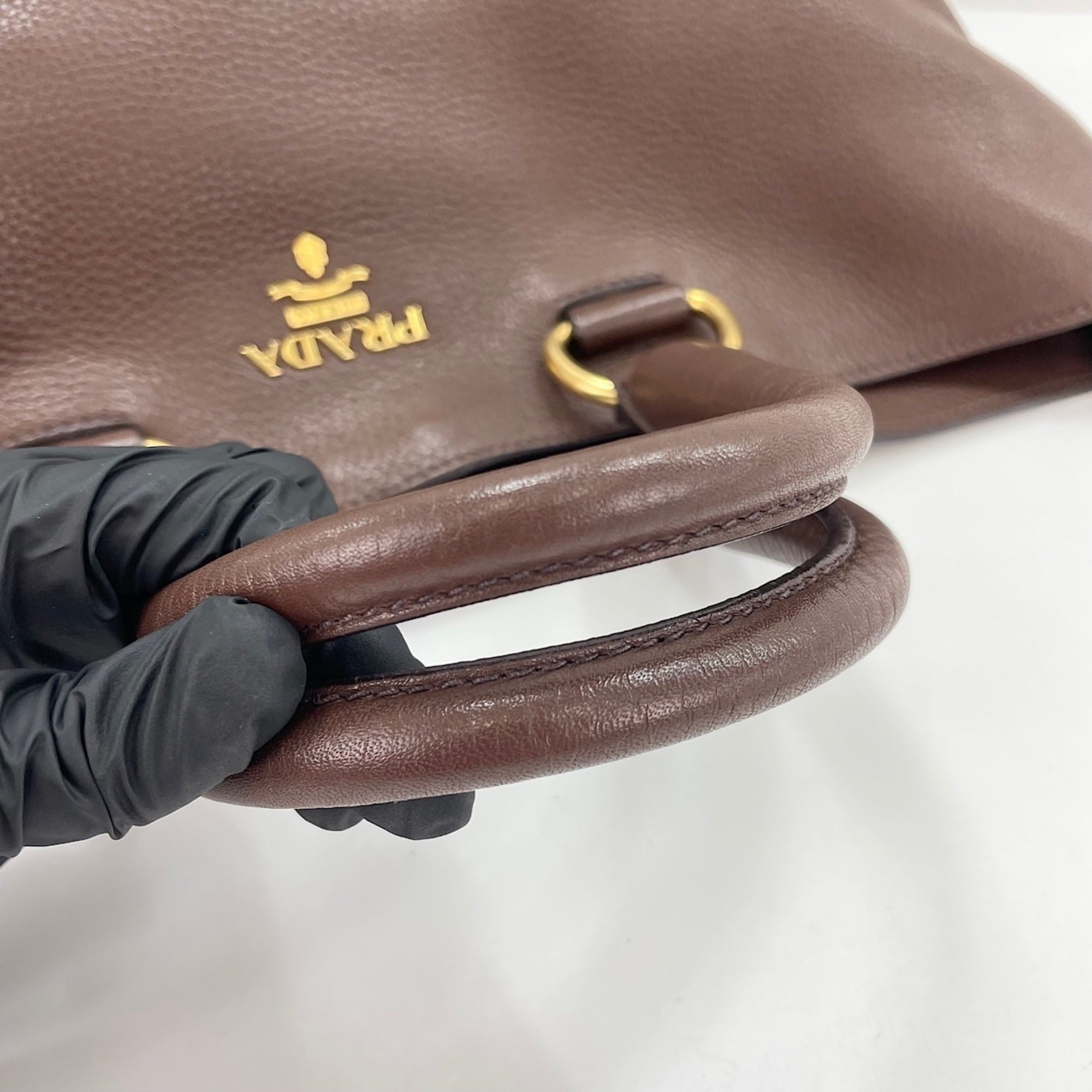 Prada Brown Tote Bag (Pre-Owned)