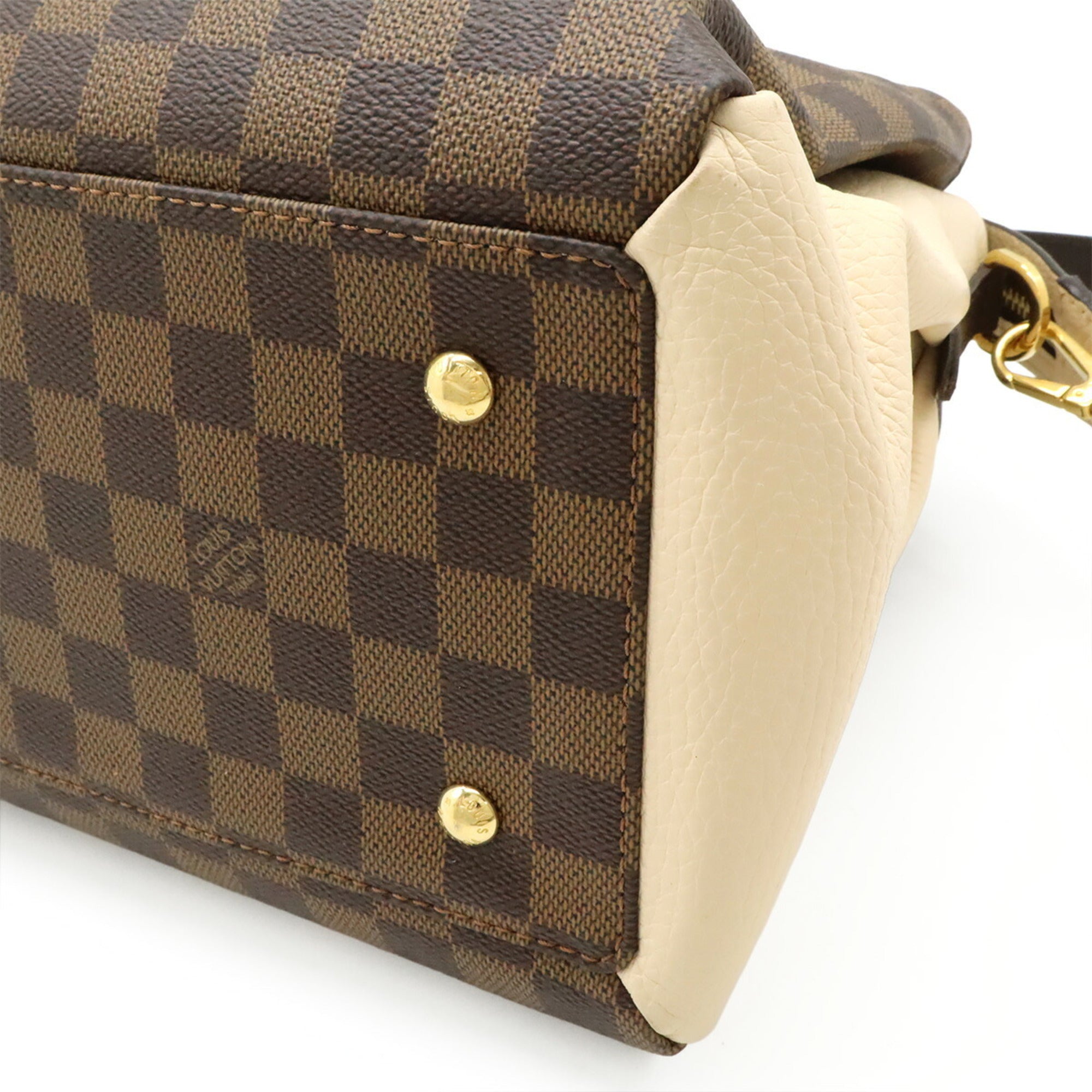Louis Vuitton Brown Damier Canvas Galle Damier Canvas Handbag Shoulder Bag (Pre-Owned)
