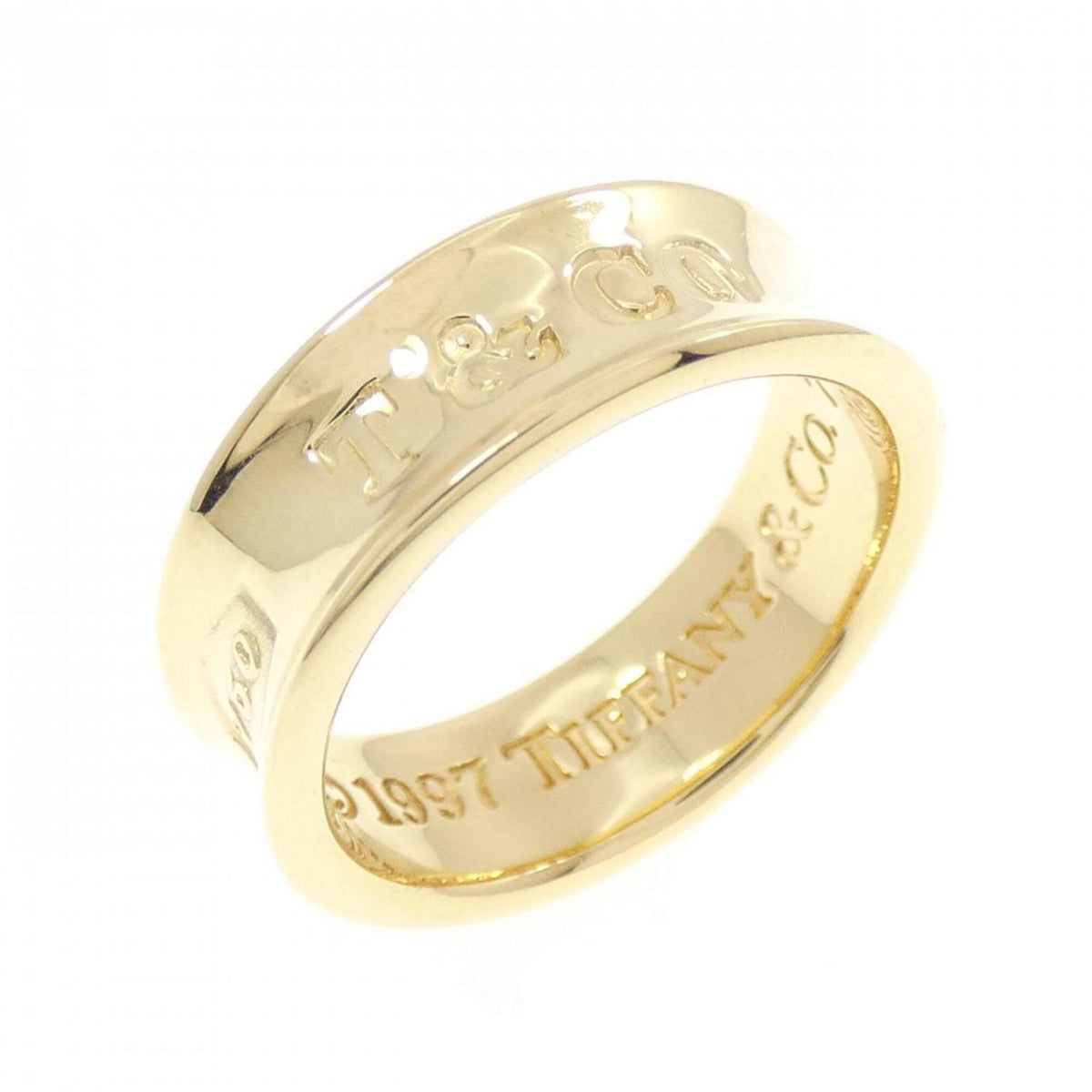 Tiffany Yellow Gold (18K) Band Ring (Pre-Owned)