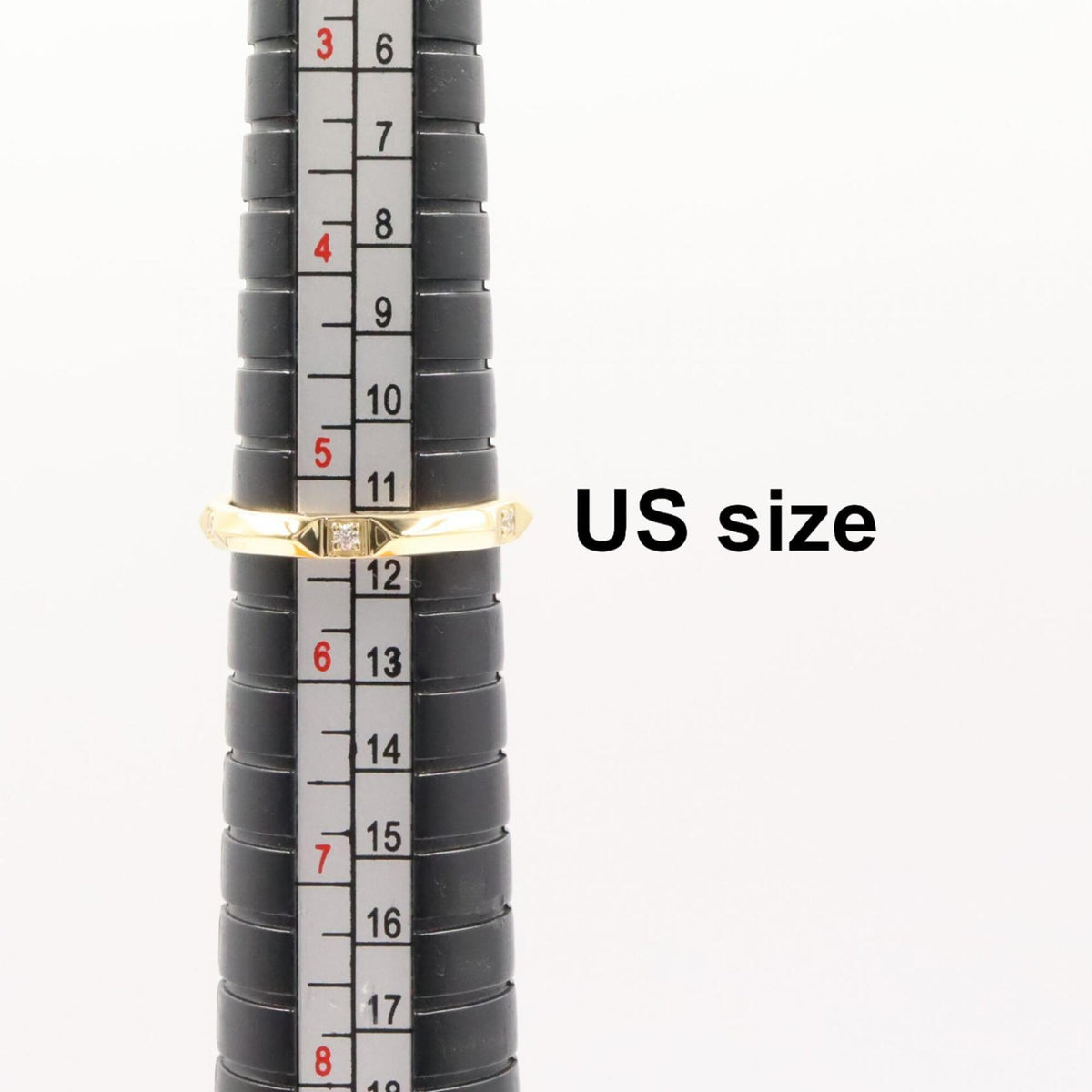 Tiffany Gold Clear Yellow Gold (18K) Band Ring (Pre-Owned)