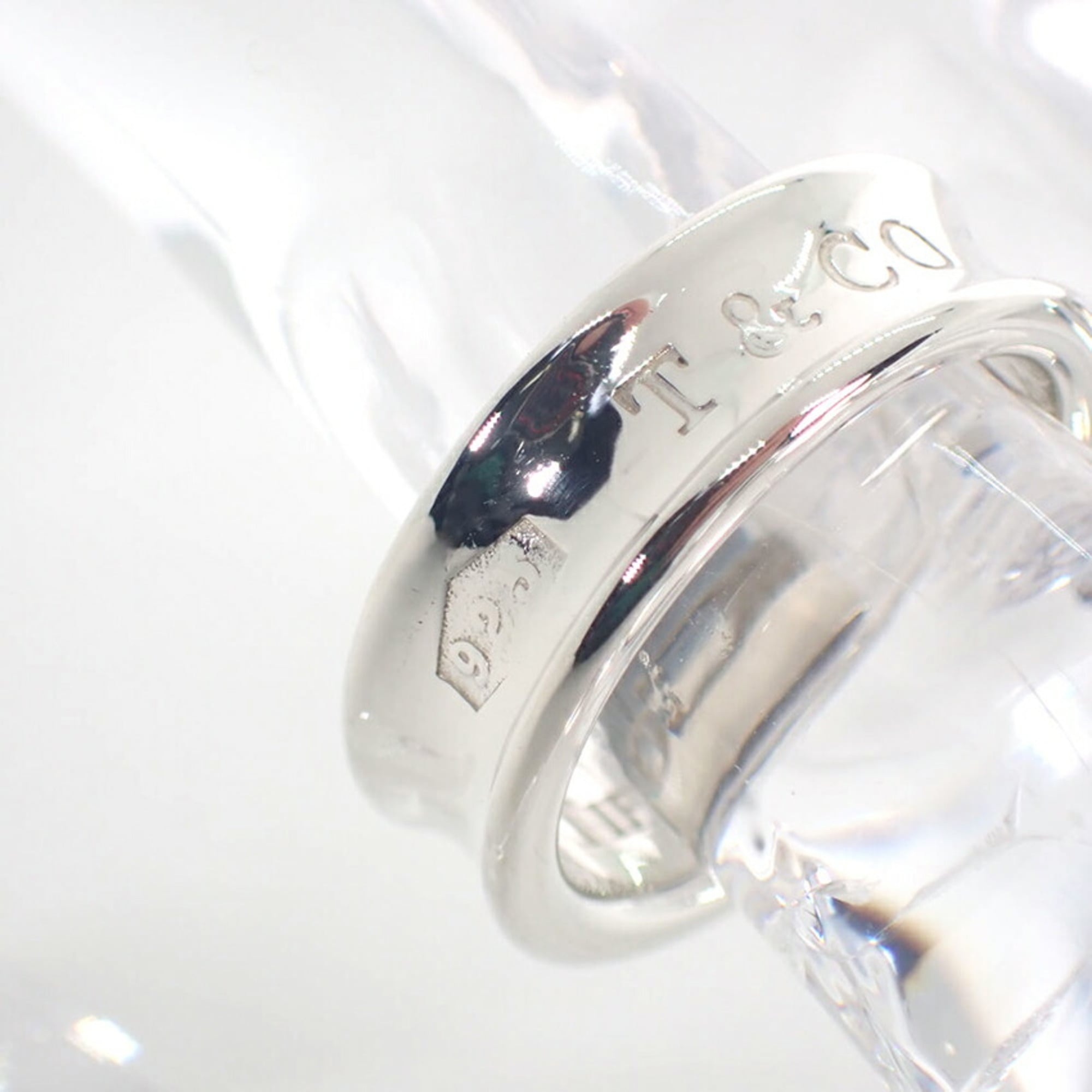 Tiffany Sterling Silver 925 Band Ring (Pre-Owned)