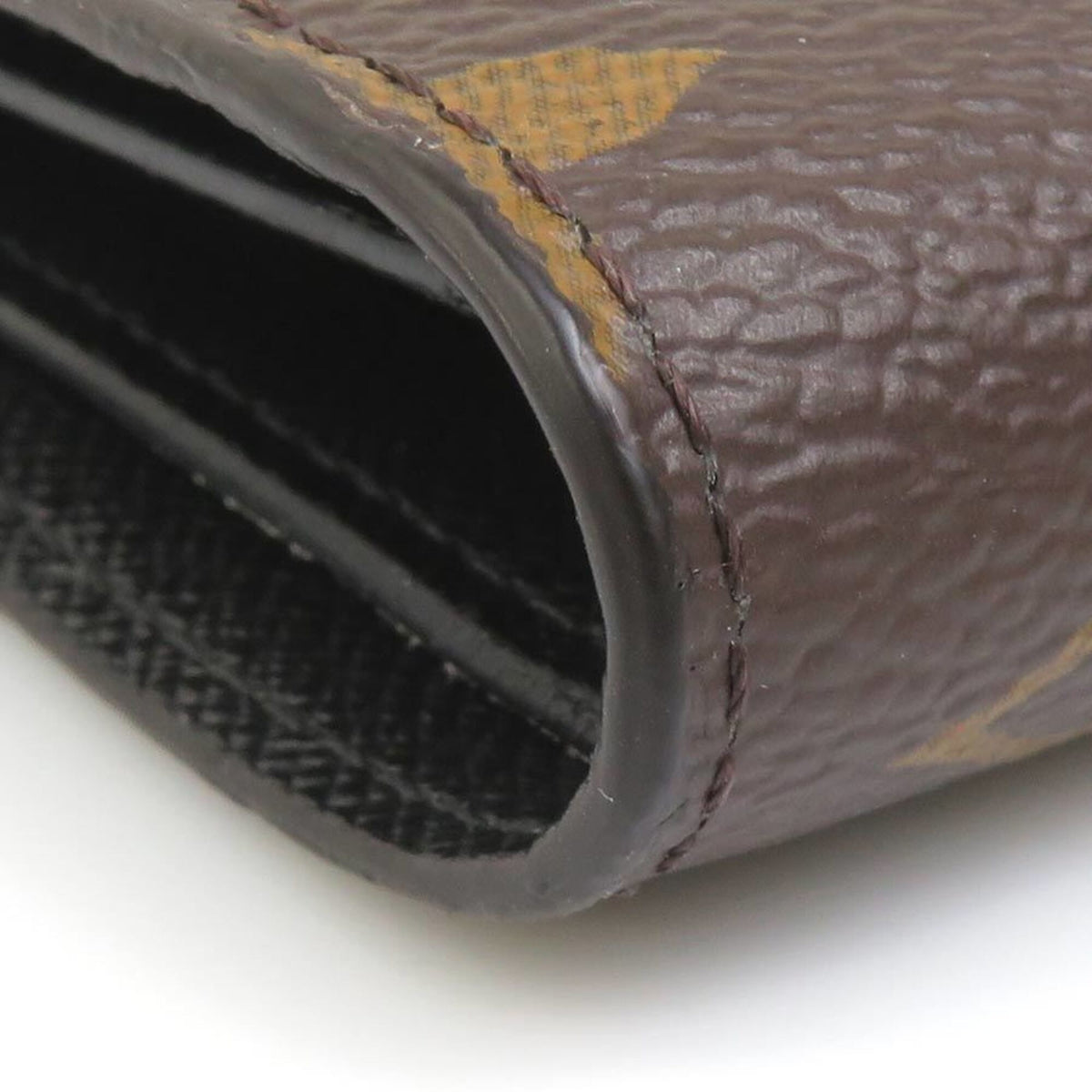 Louis Vuitton Brown Monogram Reverse Monogram Reverse Wallet (Tri-Fold) (Pre-Owned)