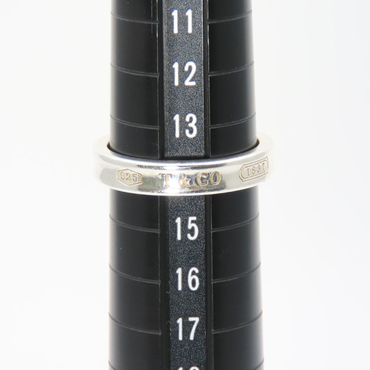 Tiffany Silver Aluminum Silver 925 Band Ring (Pre-Owned)