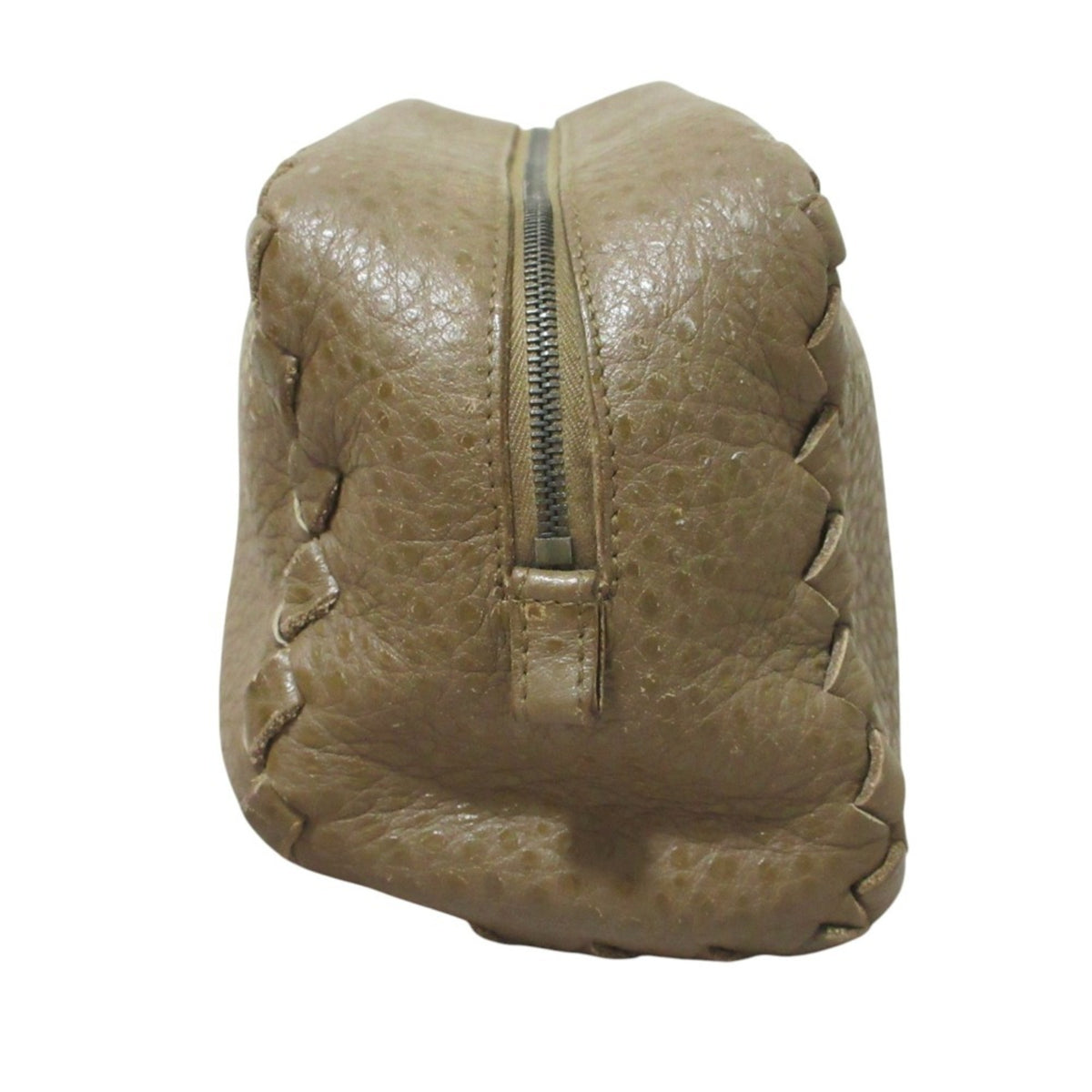 Bottega Veneta Brown Leather Clutch Bag (Pre-Owned)