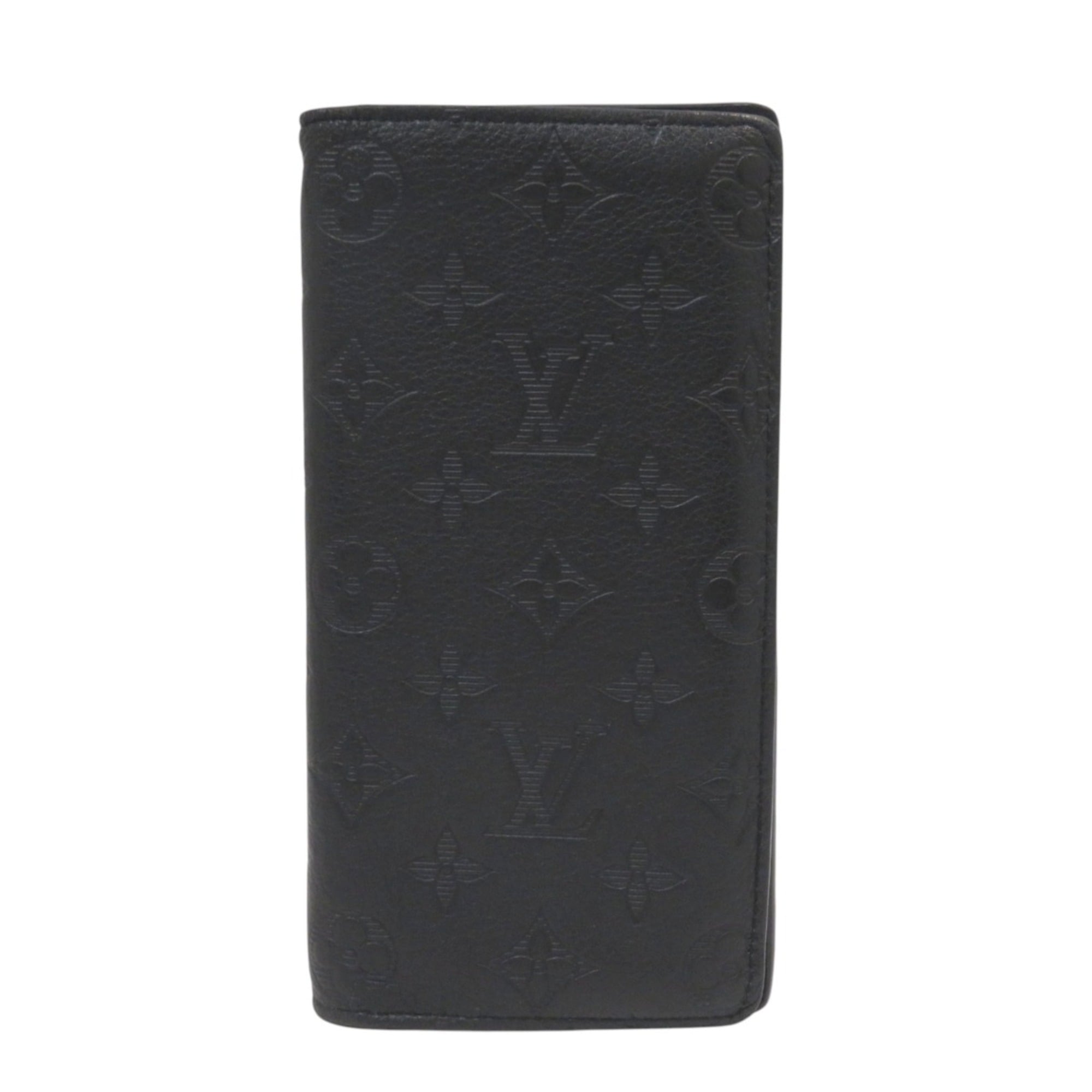 Louis Vuitton Black Monogram Shadow Coin Purse/Coin Case (Pre-Owned)