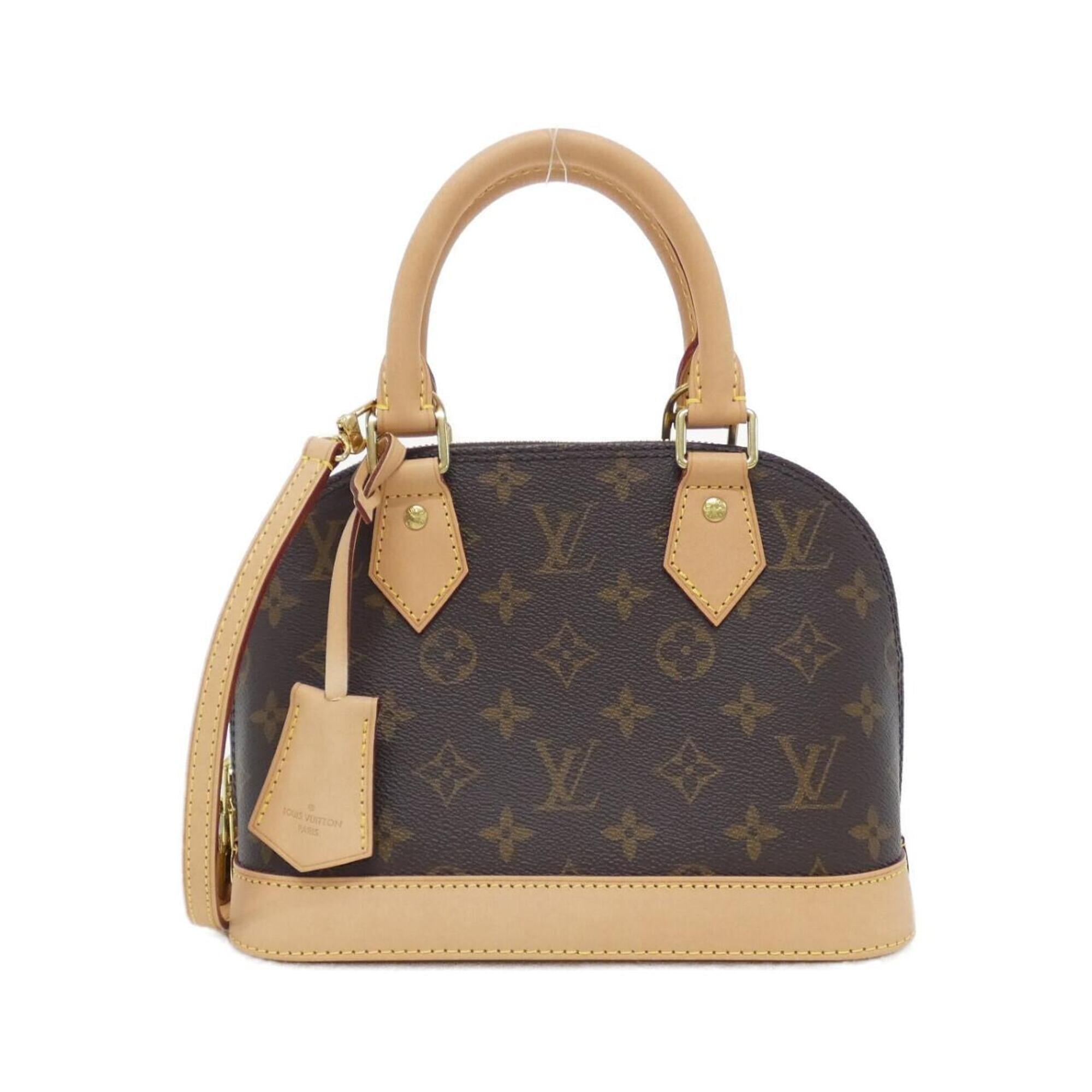 Louis Vuitton Brown Coated Canvas Handbag (Pre-Owned)