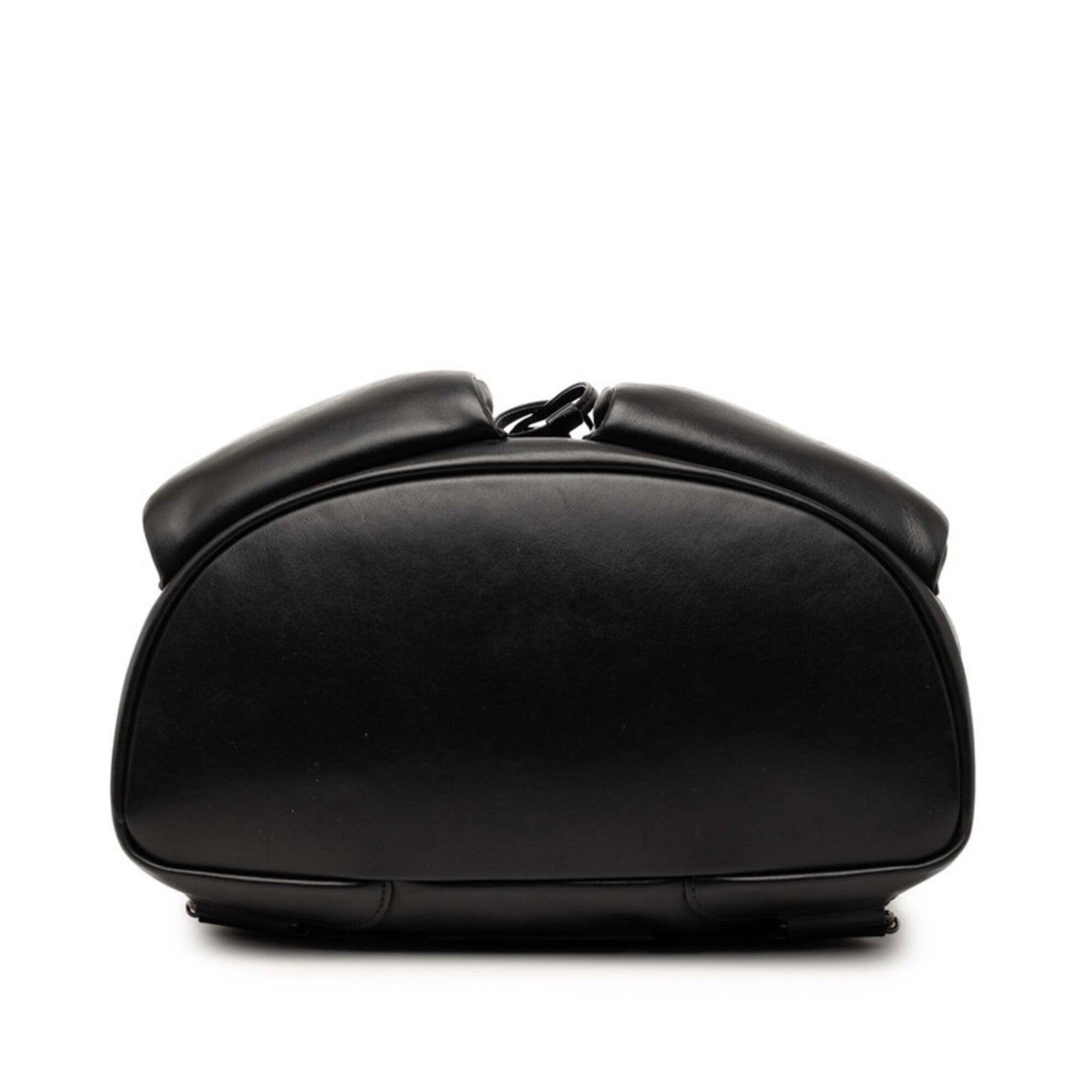 Prada Black Leather Backpack (Pre-Owned)
