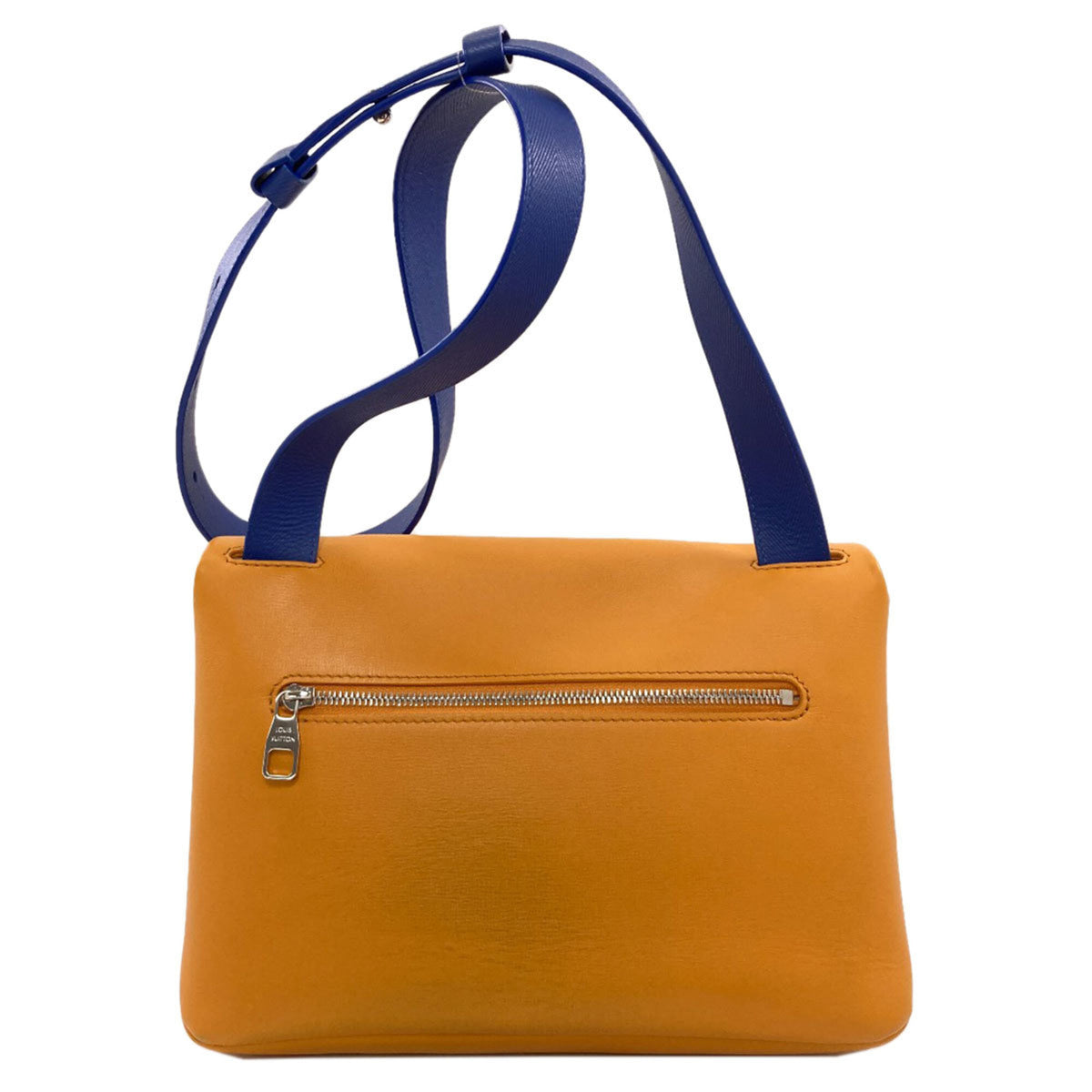 Louis Vuitton Orange Saffron Leather Shoulder Bag (Pre-Owned)